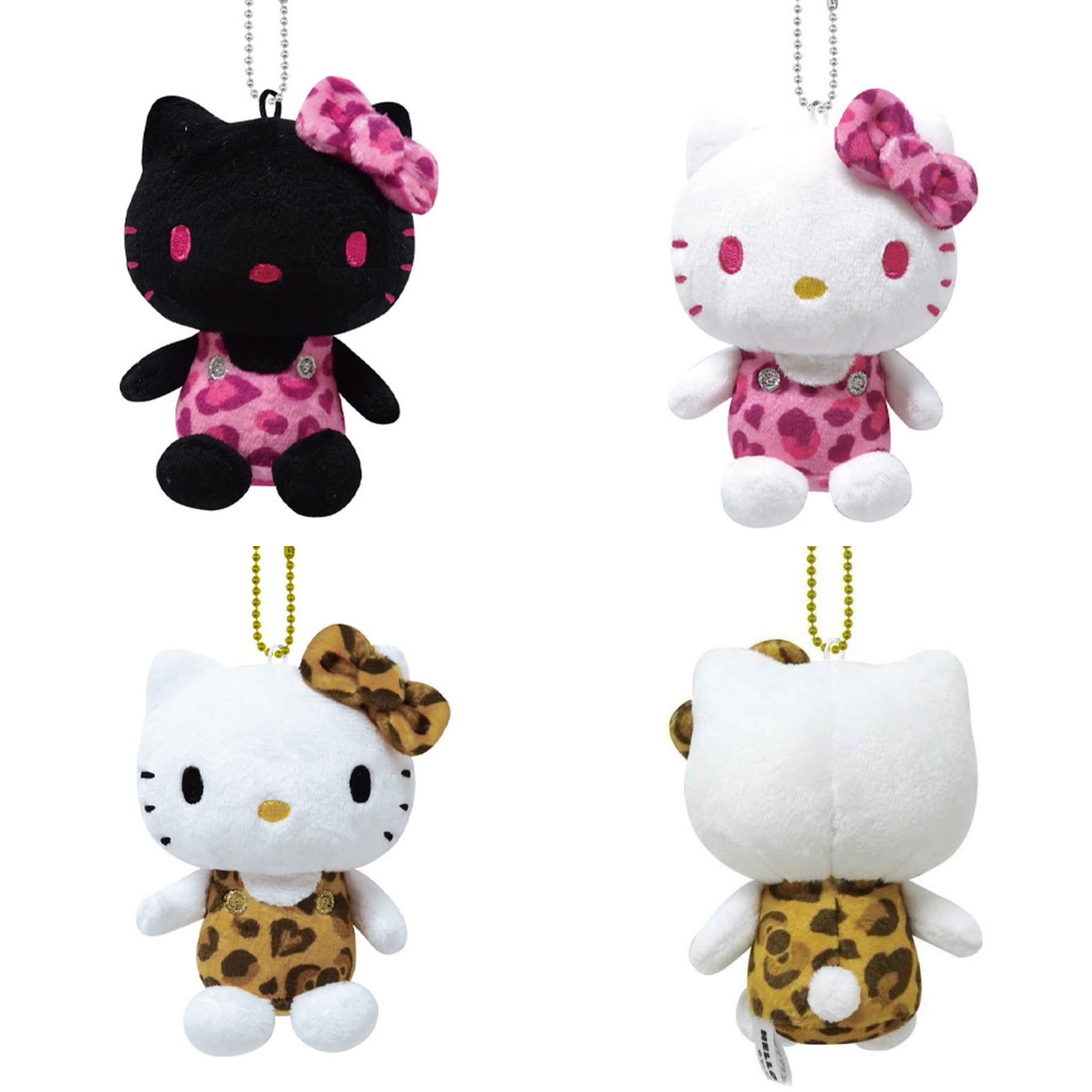 Hello Kitty (Leopard Print Series) Ball Chain Mascot  H9.5 x W 7.2 x D 5.4 cm