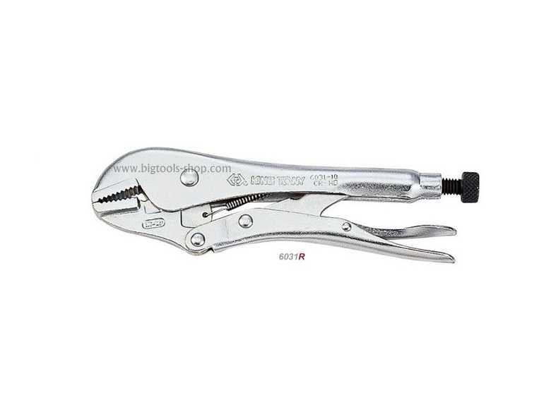 คิง โทนี่ : คีมล็อค ปากตรง 9 นิ้ว King Tony : Lock Grip-Plier 9 Inch. (6031-10)