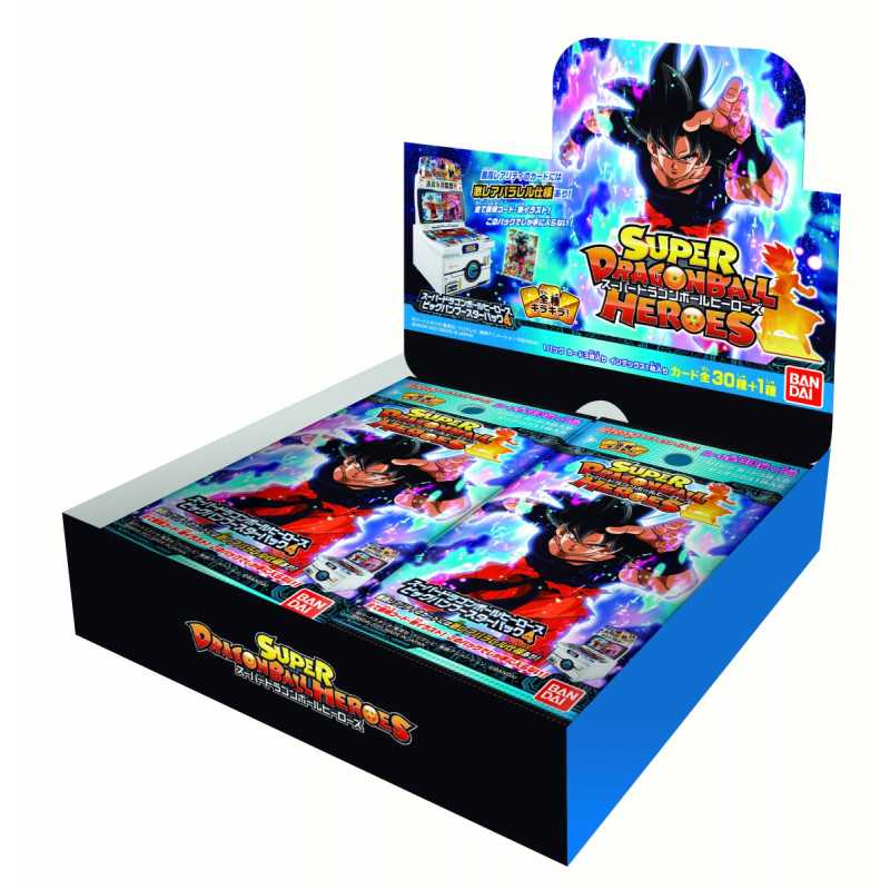 Super Dragon Ball Heroes Big Bang Booster BOX Vol.4