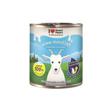 Smart Heart นมแพะสเตอริไลส์ (นมแพะสด 100%) 400cc.