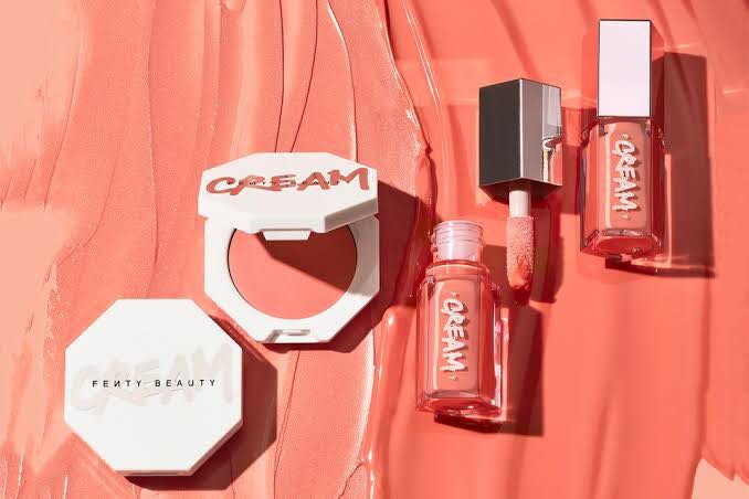 FENTY BEAUTY Resting Peach Face Cream Blush & Mini G (Limited Edition)