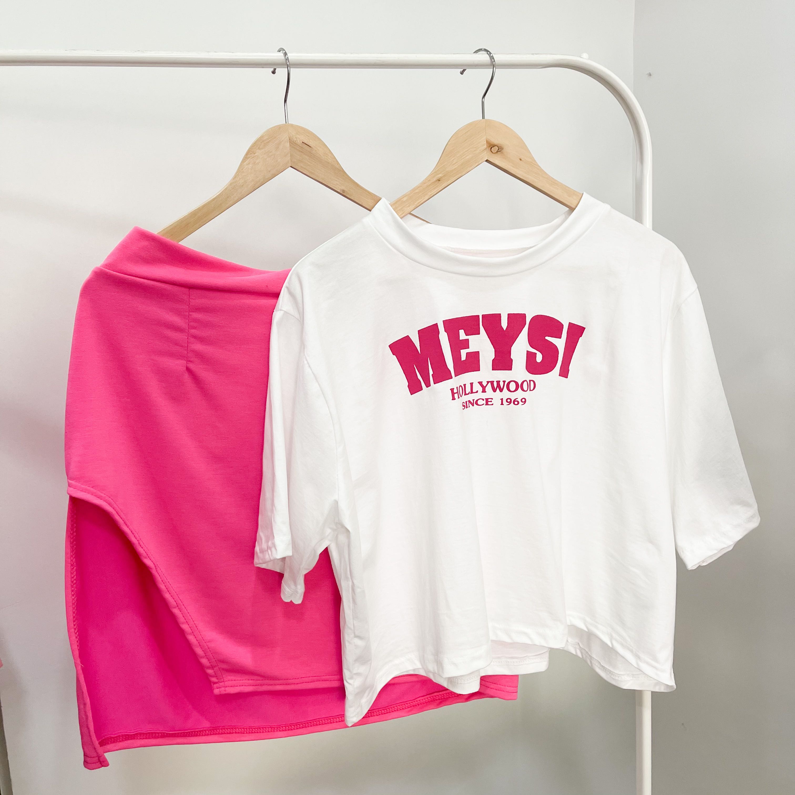 “Meysi set pink”