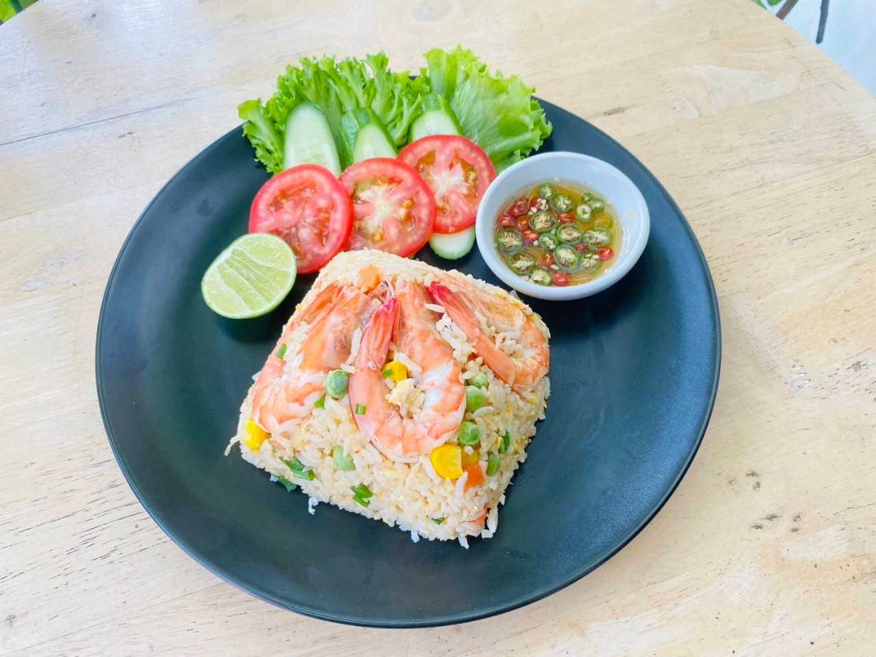 ข้าวผัดกุ้ง / Fried Rice with shrimp​