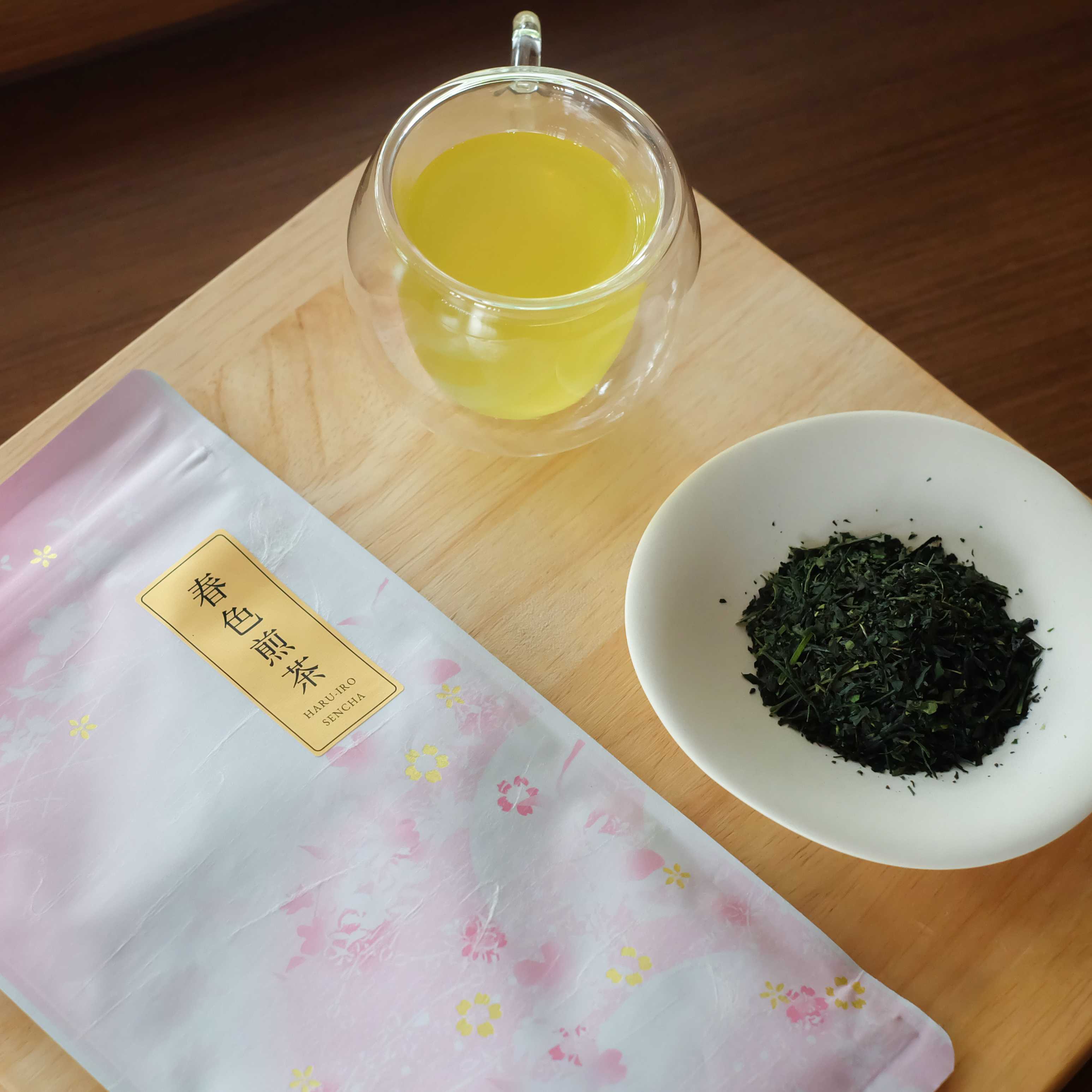 Haru-iro (春色) Spring Seasonal Tencha and Sencha special blend at Golden Ratio