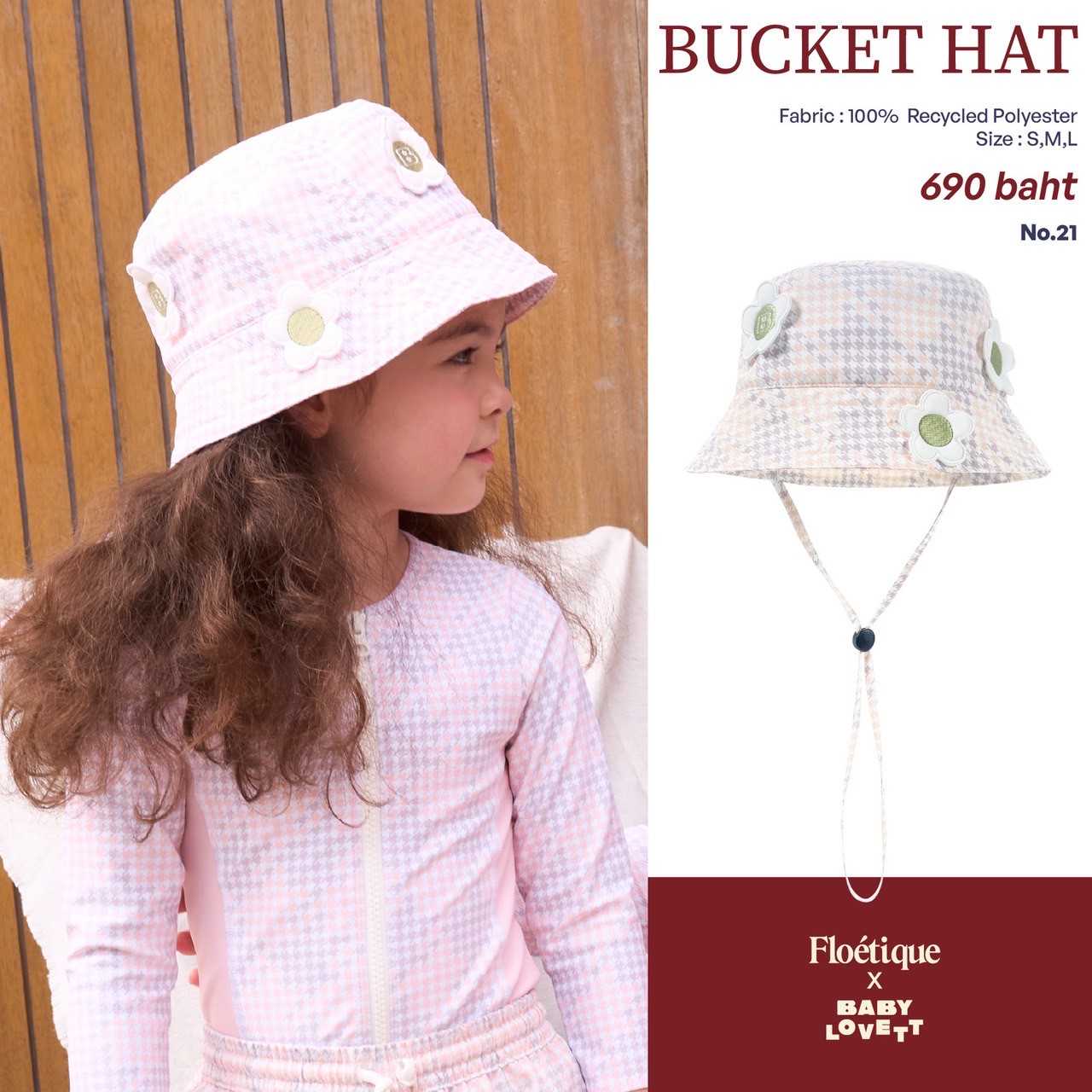 21 Floetique x Babylovett - Bucket Hat