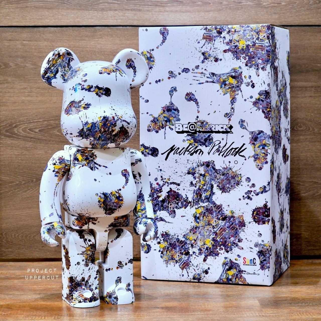 BE@RBRICK 1000% JACKSON POLLOCK STUDIO - Splash [New]