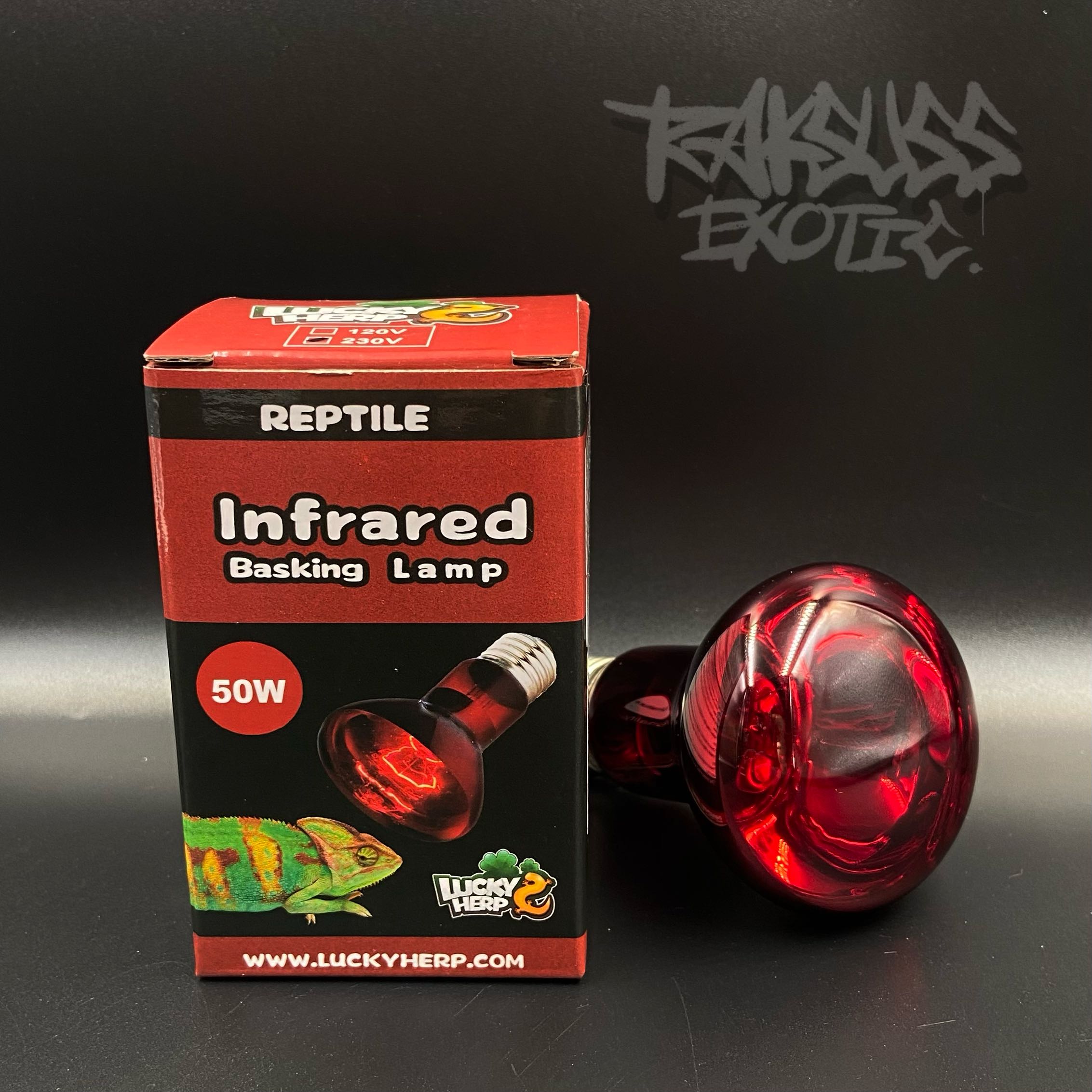 Lucky Herp Infrared Basking Lamp(50w)