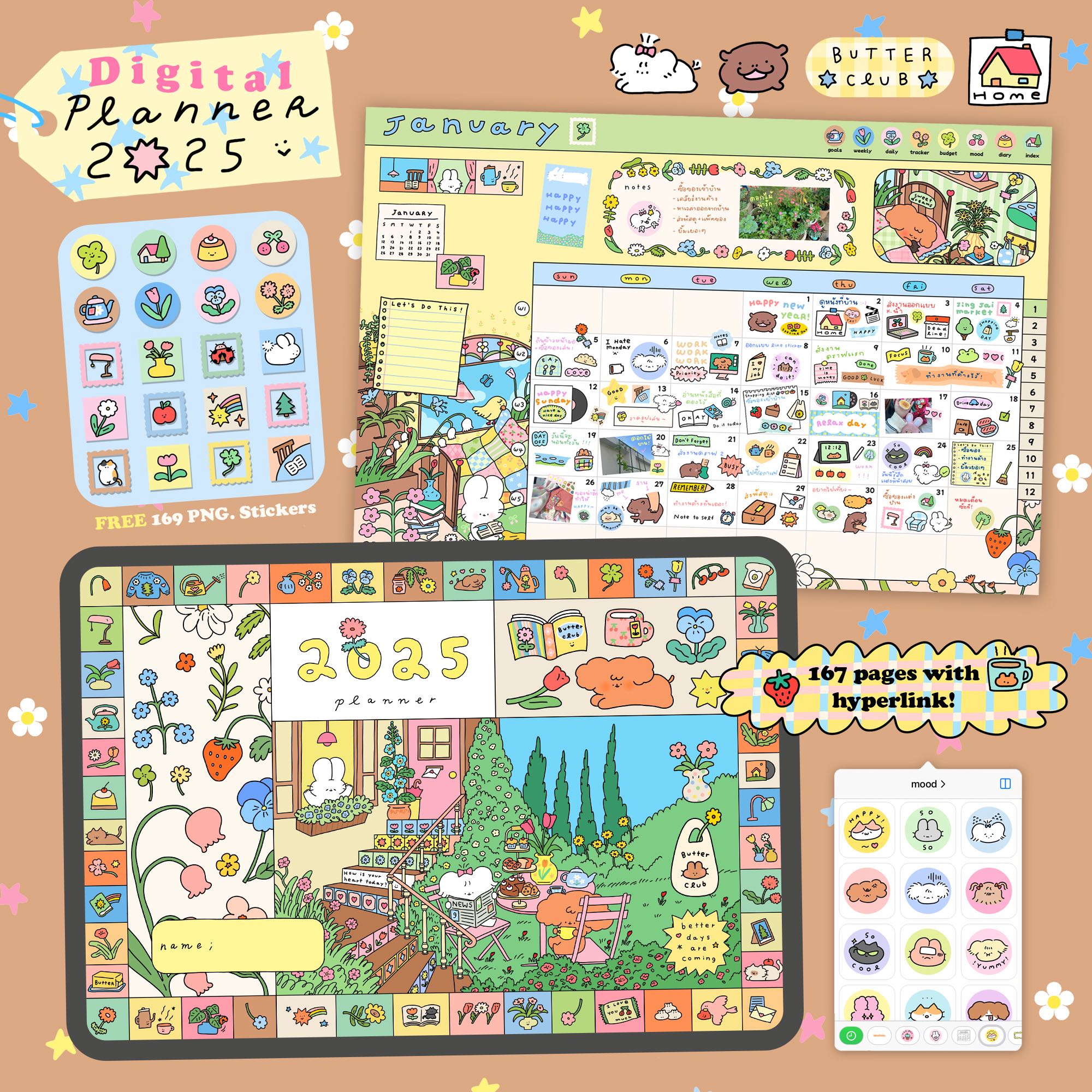Digital planner 2025
