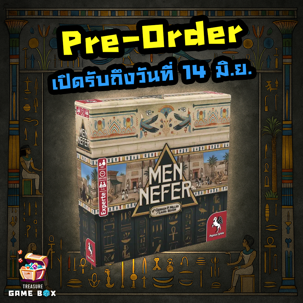 Men Nefer (SPA/ENG)  [Pre-order มัดจำ 50%] [Board Game แท้]