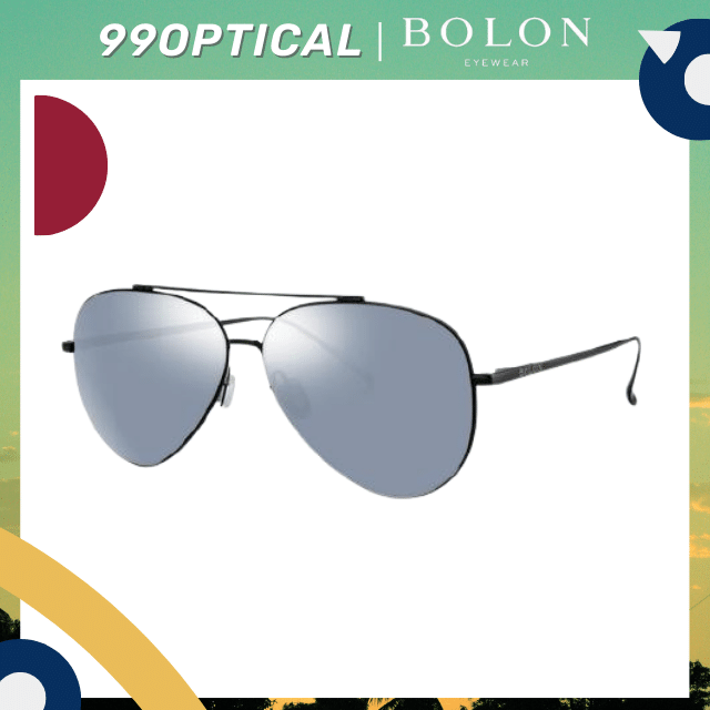 [Clearance Sale] - แว่นกันแดด Bolon รุ่น BL8001 D11 สีเทาดำ เลนส์ Polarized