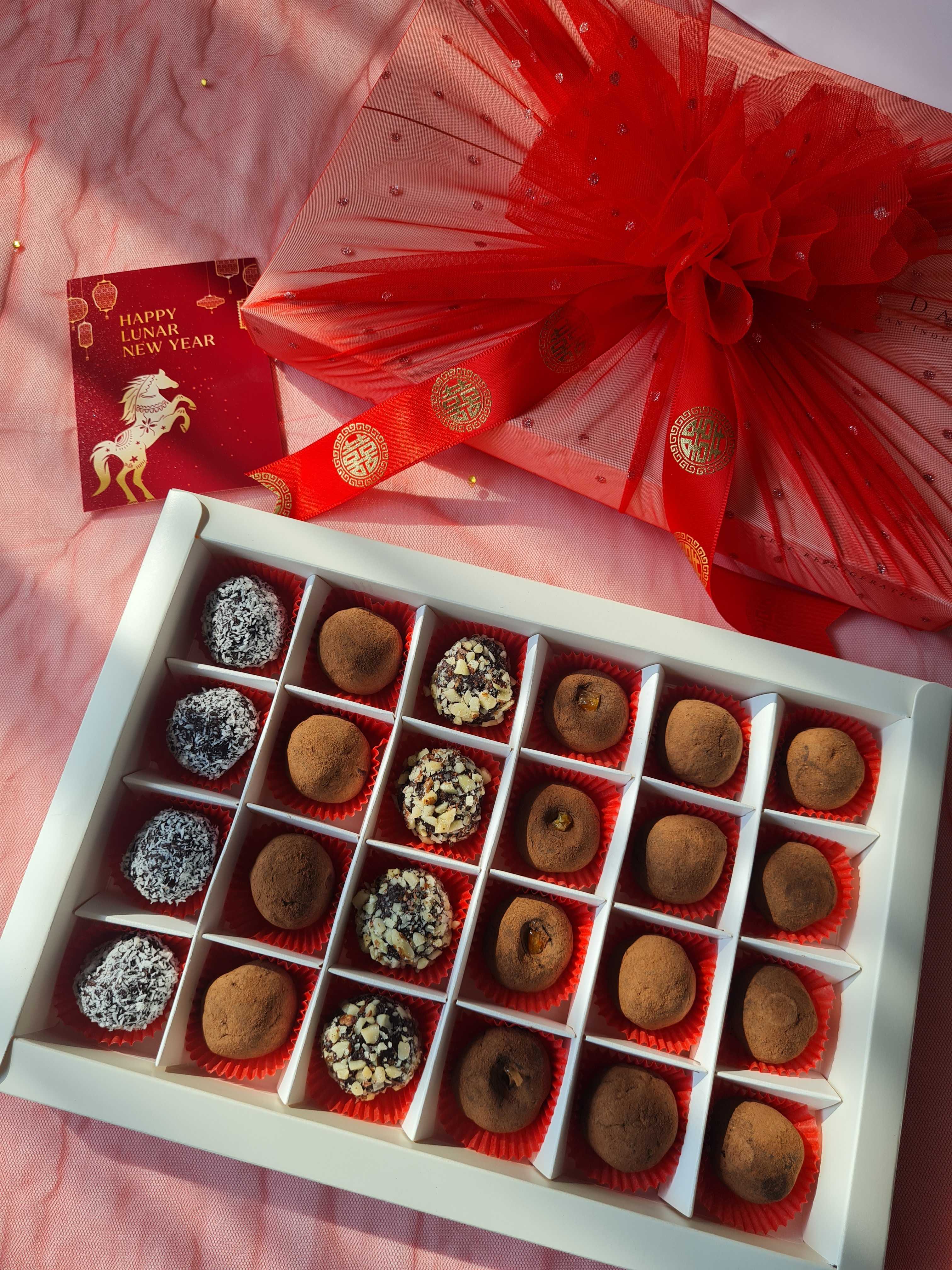 Chinese New Year Chocolate Truffles