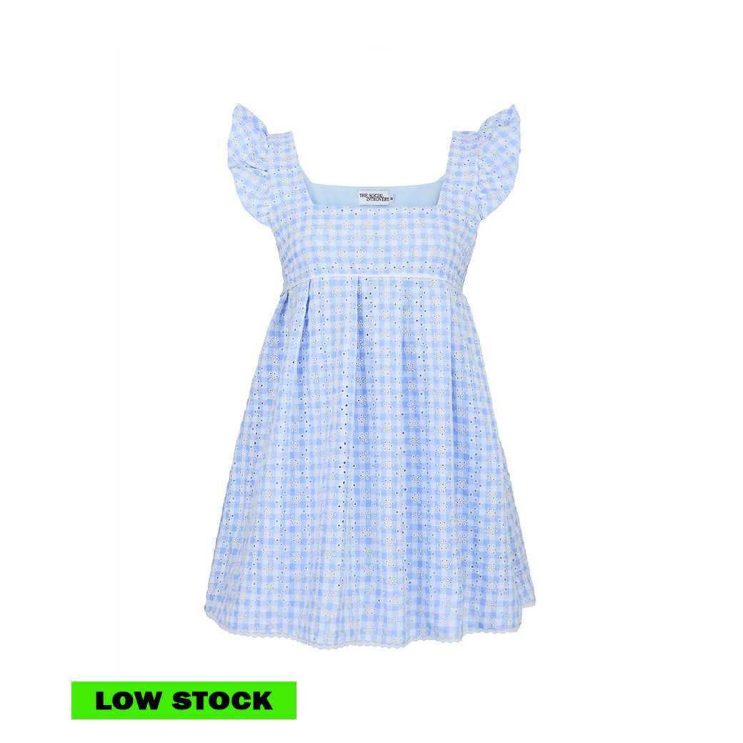 MARLEY DOLL DRESS - LIGHT BLUE