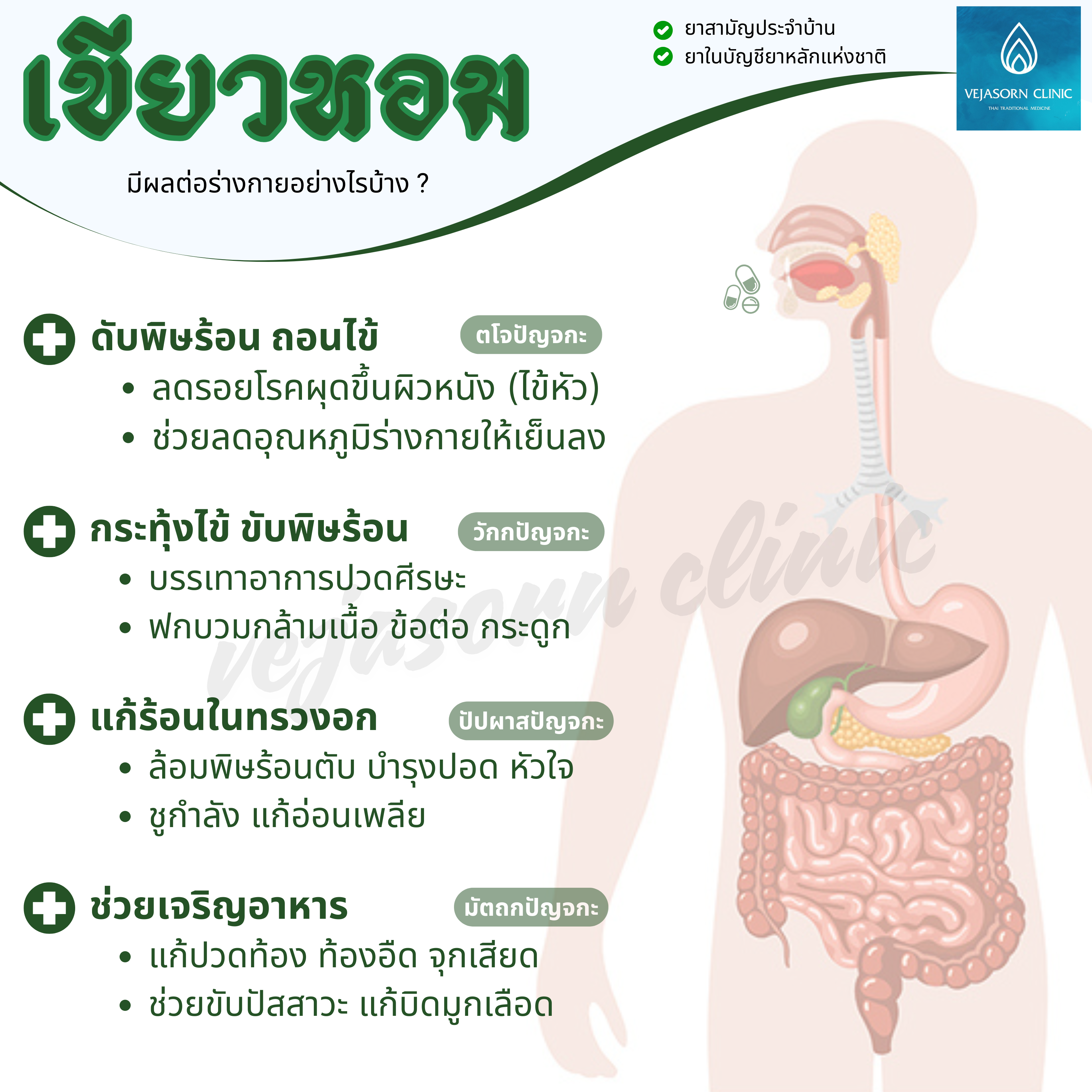 💊 เขียวหอม