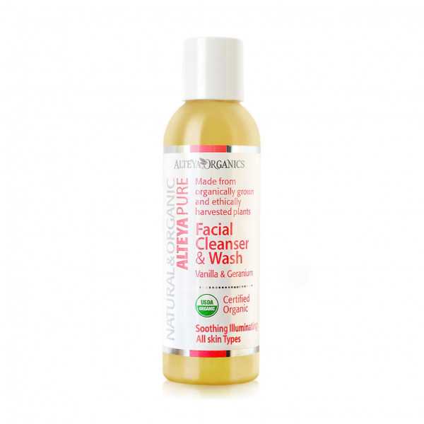 Alteya Organics Facial Wash Vanilla & Geranium 150 ml