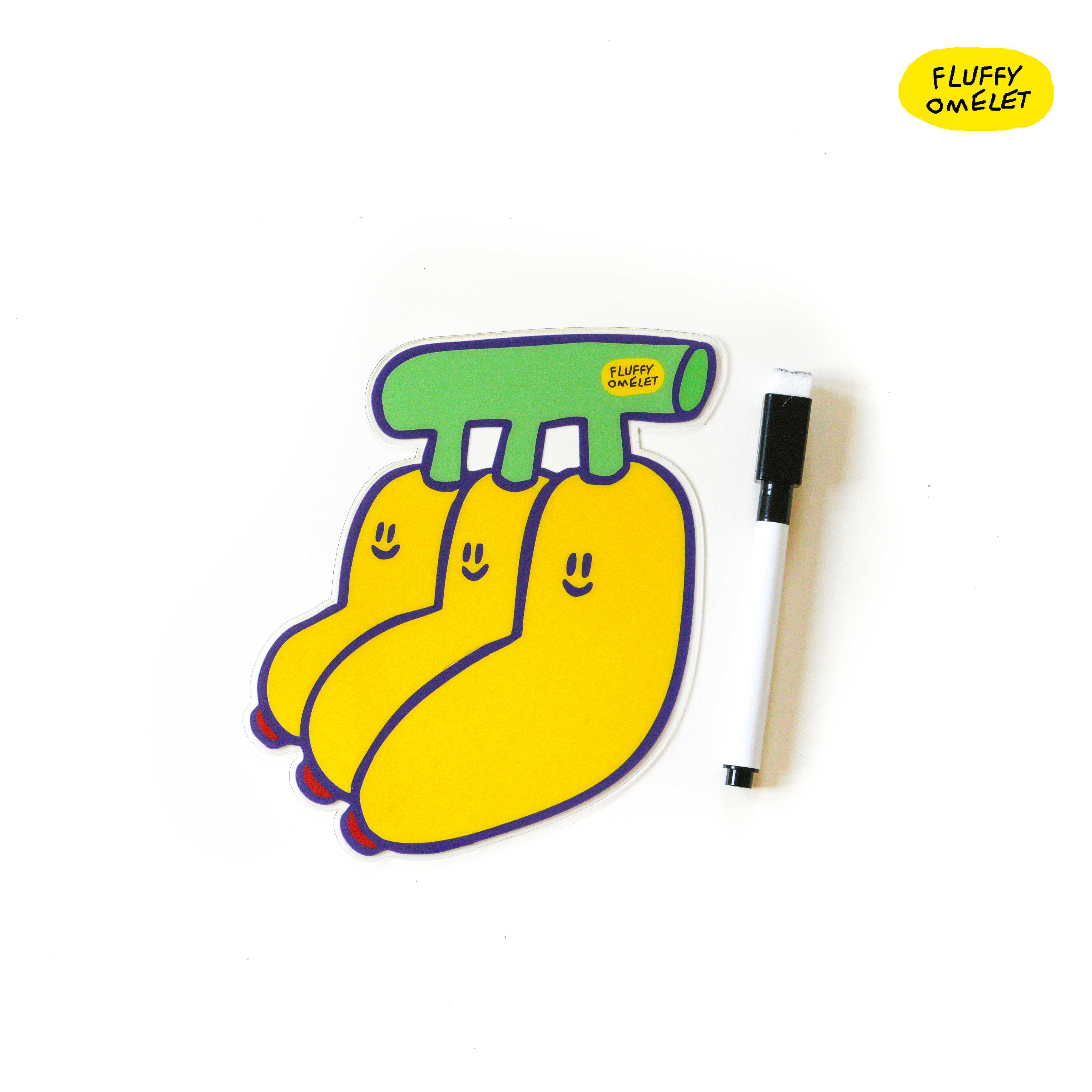 BANANA REMOVABLE MEMOPAD