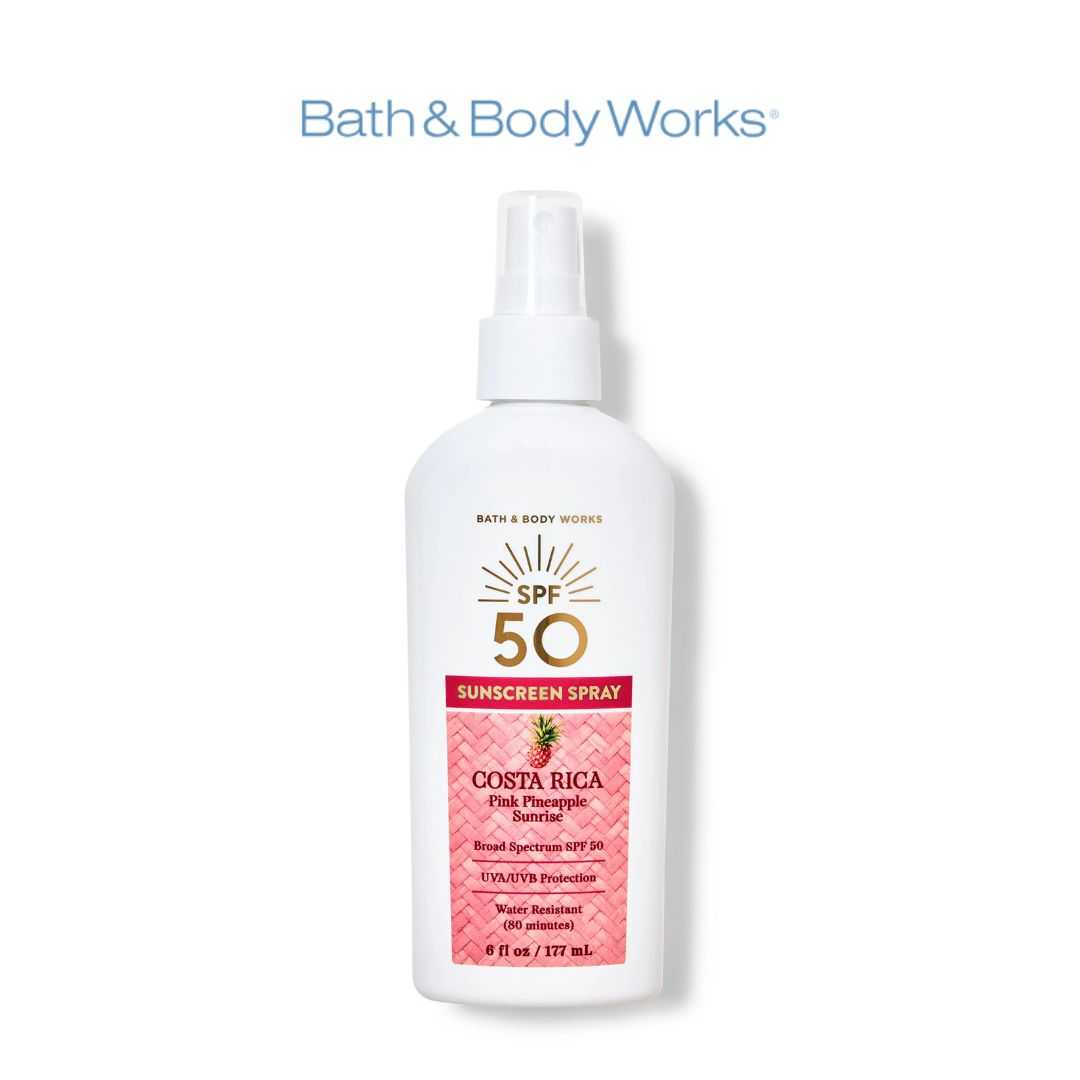 Bath & Body Works Sunscreen Spray SPF 50 - Costa Rica จากอเมริกา พร้อมส่ง