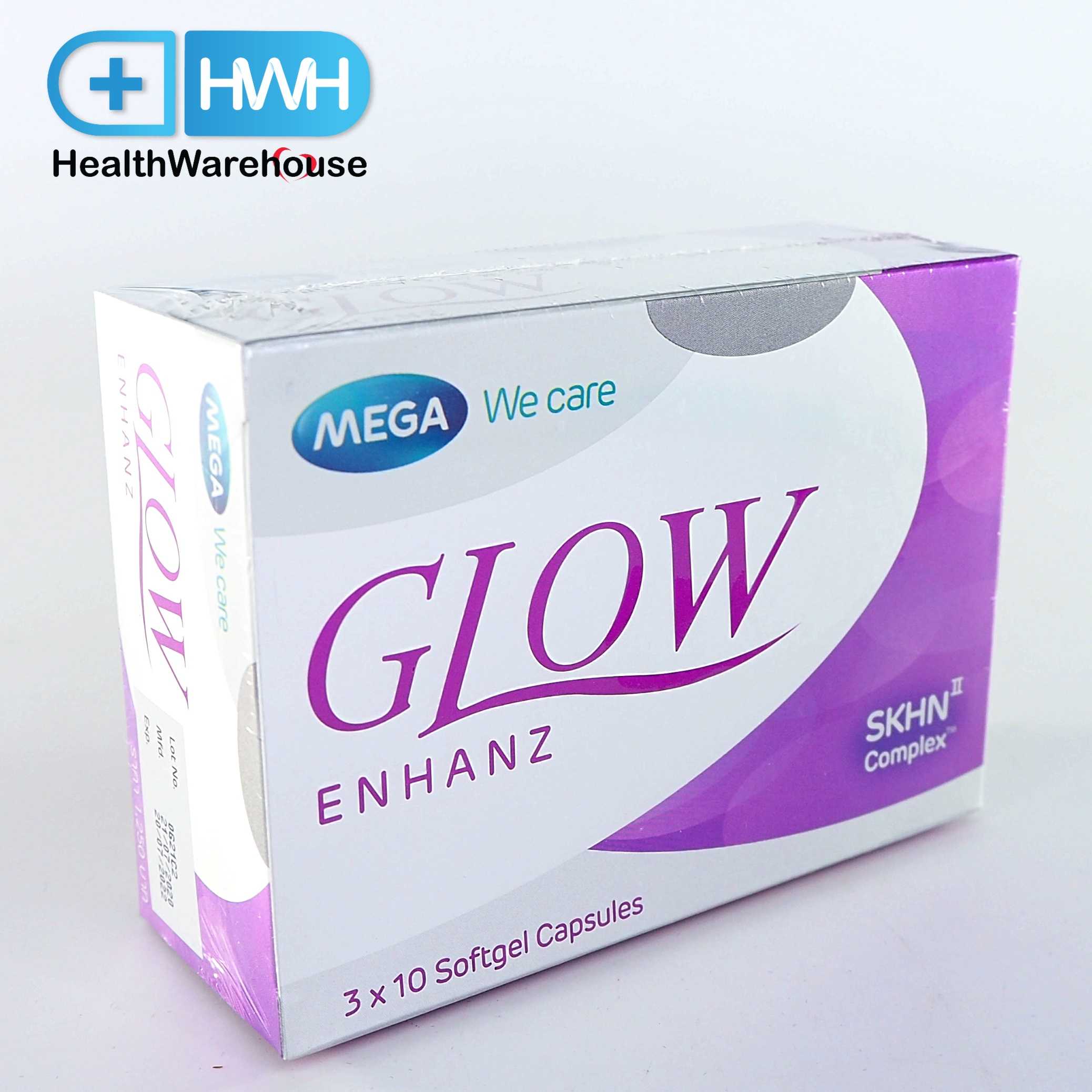 Mega We Care Glow Enhanz (30 แคปซูล) โกล์ว เอ็นฮานซ์