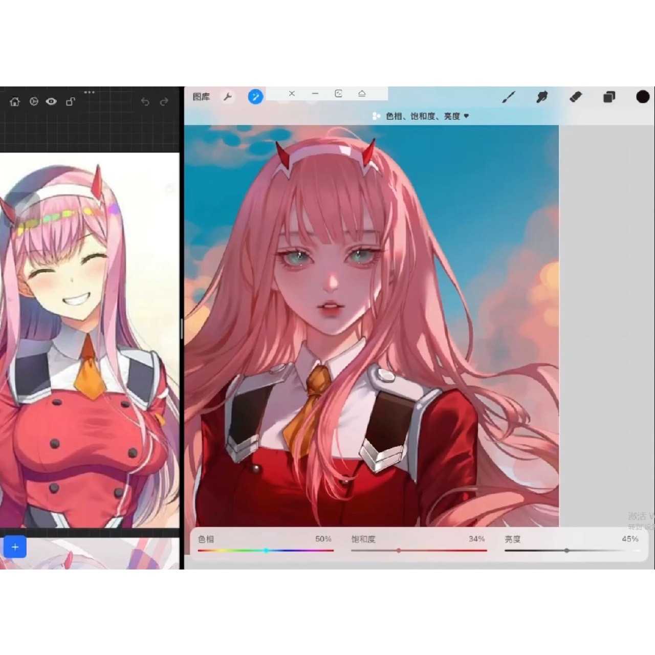 COURSE060 Procreate คอร์สวาดหัวและตัวละครสไตล์ Semi-real หน้าตาสวยงาม (ซีซั่น 1 + 2) แถมบรัช