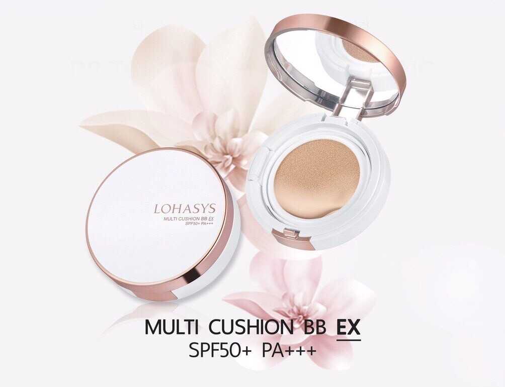 Sale ลดล้างสต็อค! โลฮาซีส คุชชั่นอัญมณีในตำนาน Lohasys Multi Cushion BB EX SPF50+ PA+++ แท้