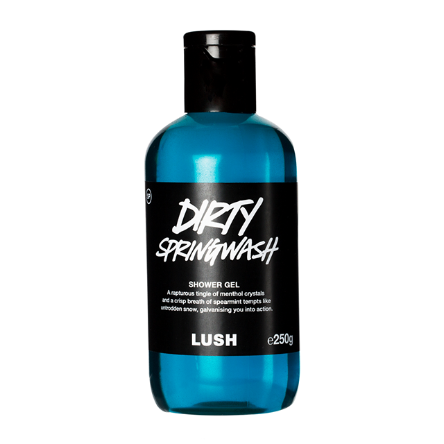 LUSH สบู่เหลว เจลอาบน้ำ DIRTY SPRINGWASH SHOWER GEL