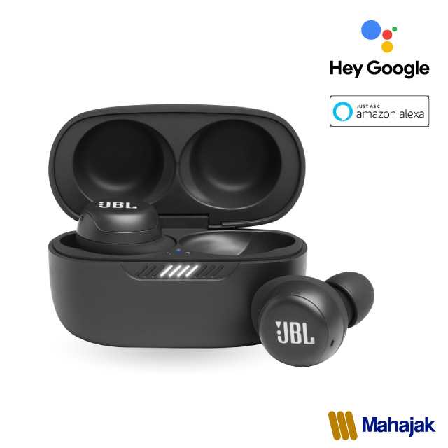 JBL LIVEFREENC+ TWS  สีดำ หูฟังบลูทูธไร้สาย  #MAHAJAK #มหาจักร #JBL #True wireless