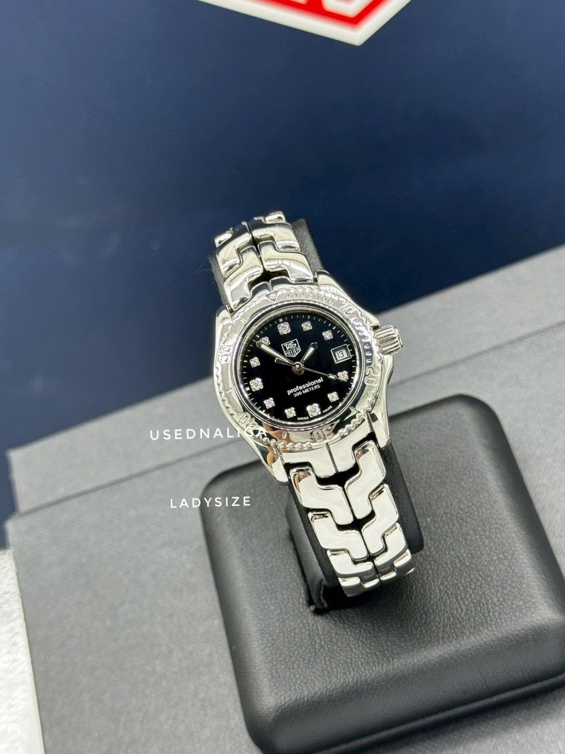 Tag Heuer  Link Diamond Blk Lady(25mm)