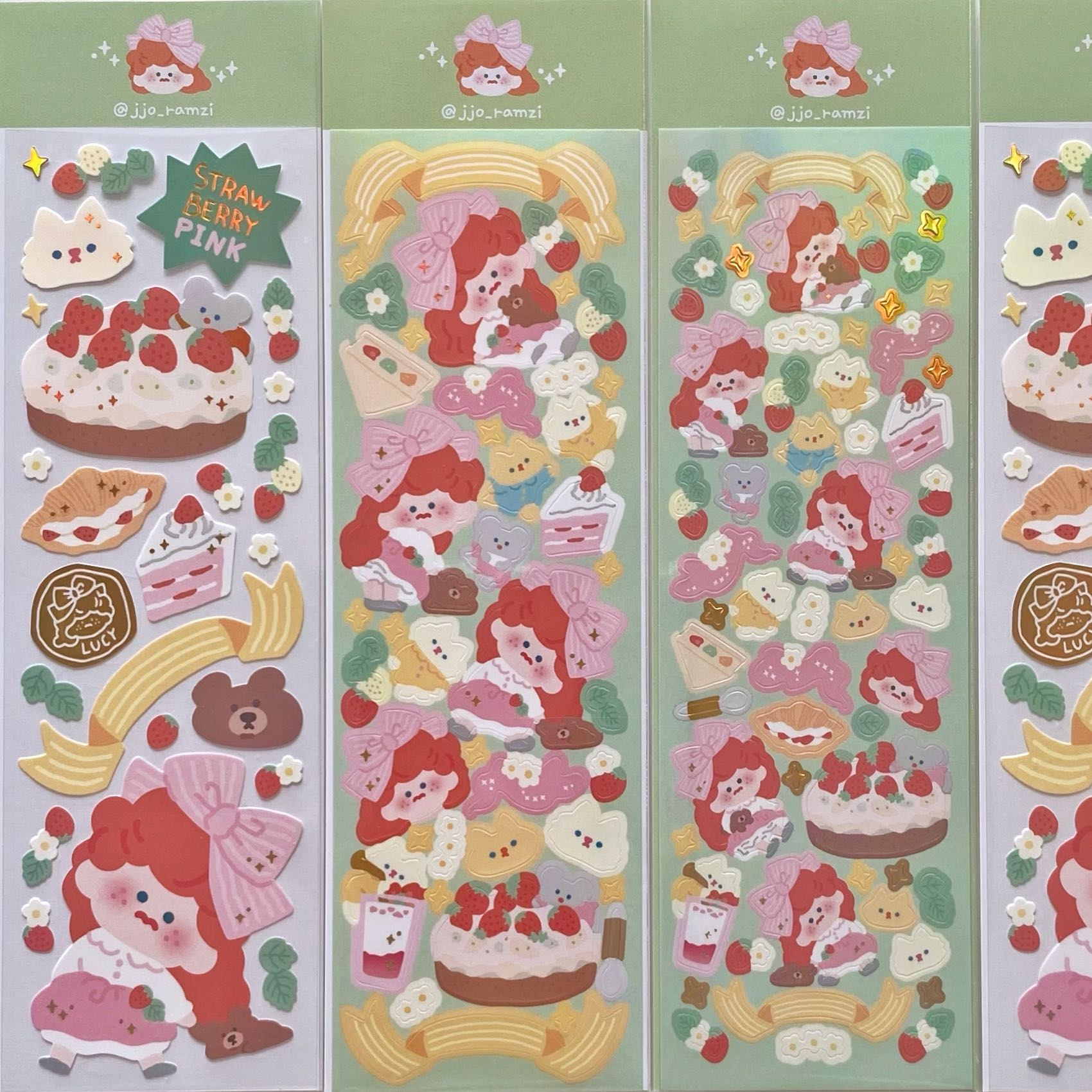 Jjo girl sticker