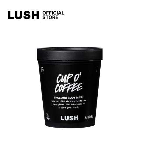 LUSH มาส์กหน้าและตัว Cup O' Coffee Face and Body Mask (สินค้าสด มีอายุ 4 เดือนหลังจากวันผลิต)