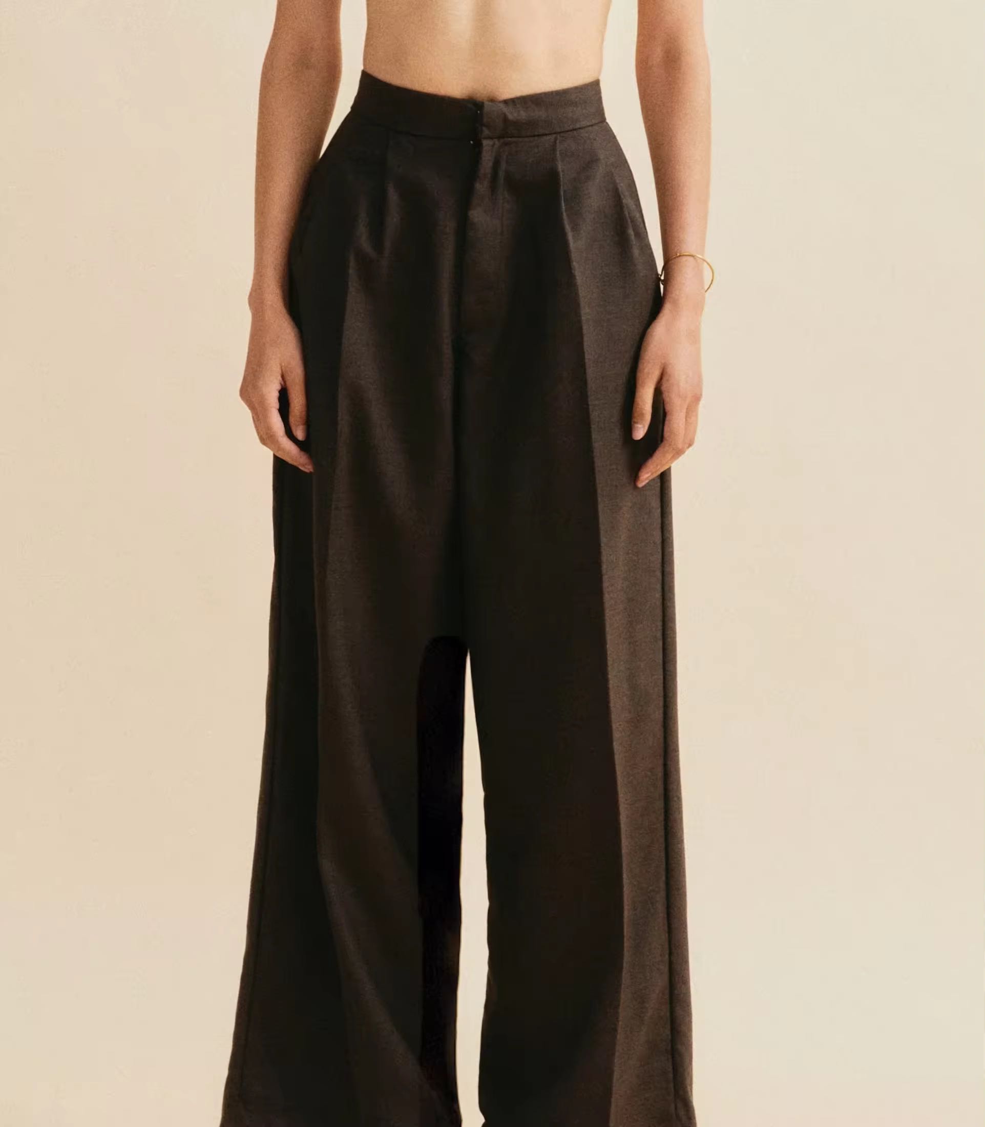 Pasom - DIN & THAAN WIDE-LEG TROUSERS