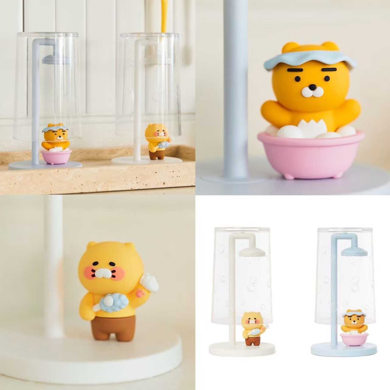 🛁 Kakao Friends ของแท้ 100% แก้วน้ำ+ขาตั้ง แปรงสีฟัน ที่คว่ำแก้ว ที่วางแปรงสีฟัน Gargle Cup & Stand