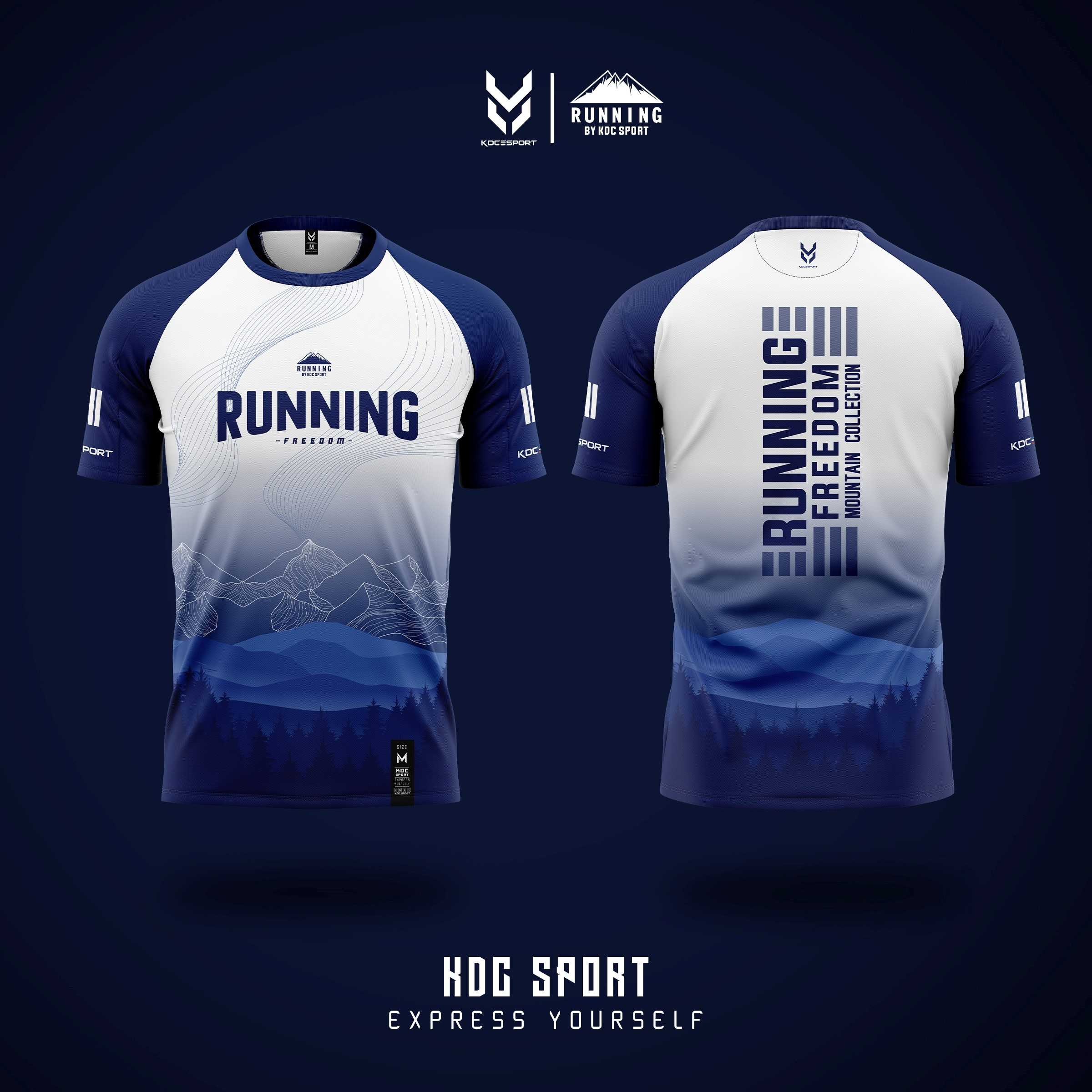 เสื้อวิ่ง Running Freedom By KDC SPORT