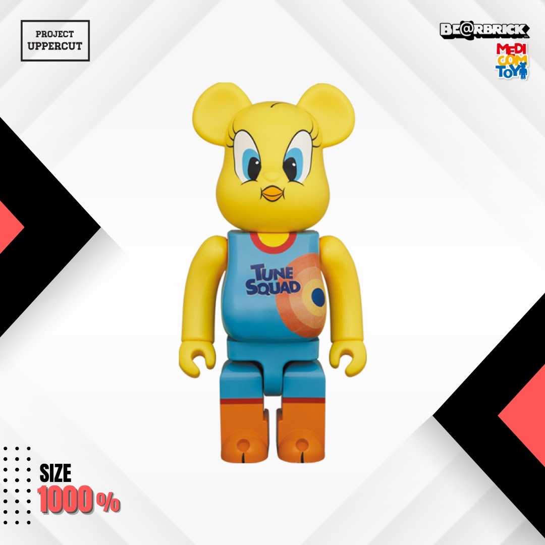 BE@RBRICK 1000% SPACE PLAYERS : Tweety (Space Jam: A New Legacy) [New]