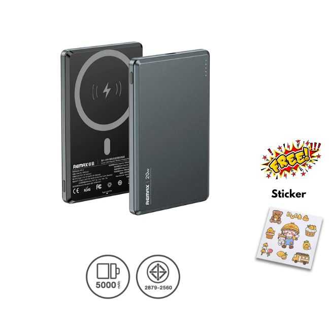 Power Bank 5000mAh (RPP-2) Wireless - แบตสำรอง REMAX
