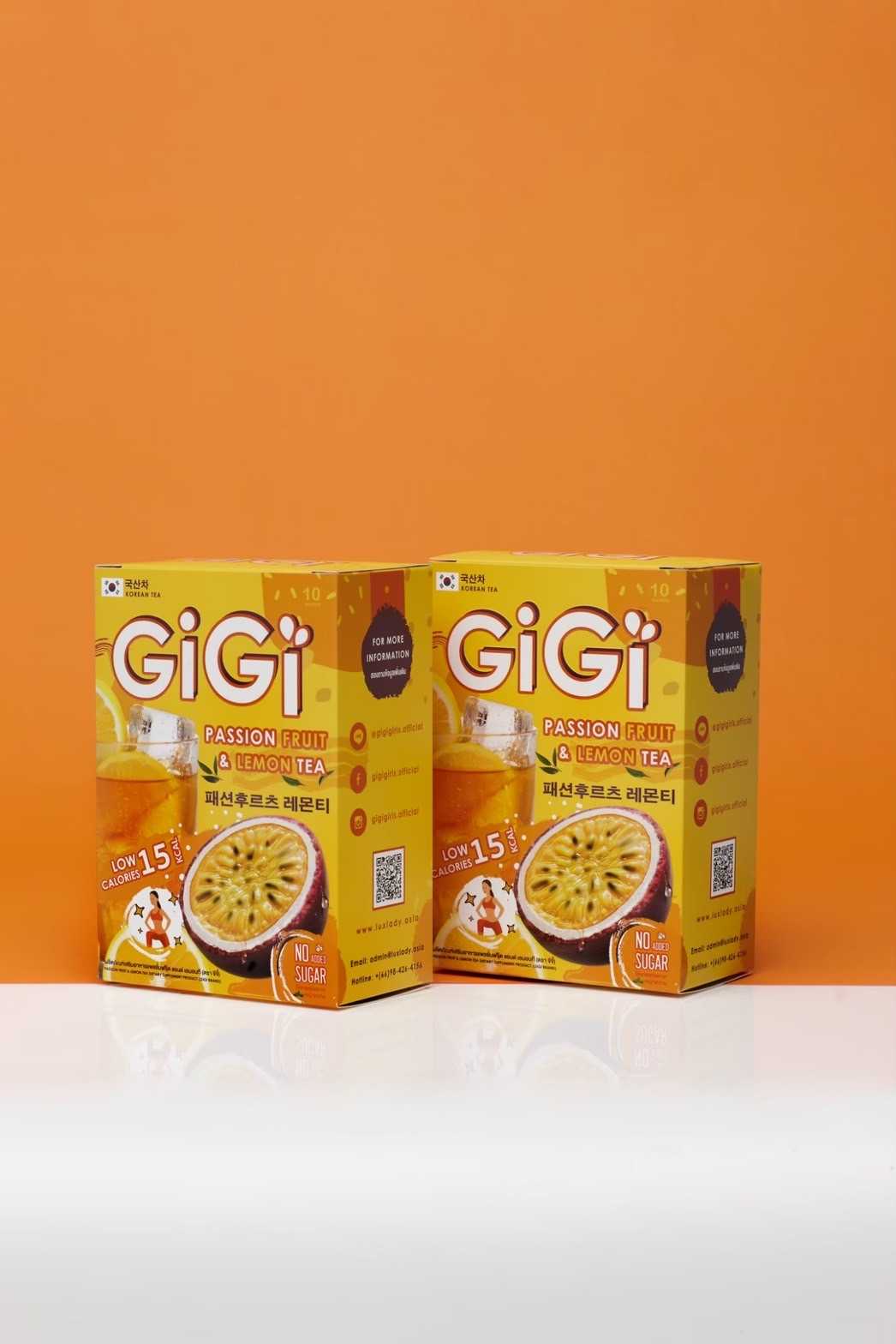 ชุด 2 กล่อง ชาจีจี้ คุมหิว อิ่มนาน เบิร์นดี ตัวช่วยเรื่องลดน้ำหนัก