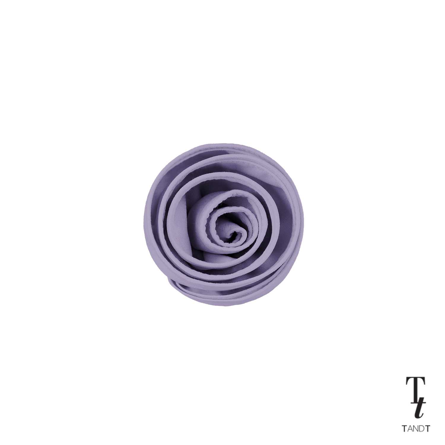 ROSE PIN LILAC - ROSE HAND-CRAFTED PIN
