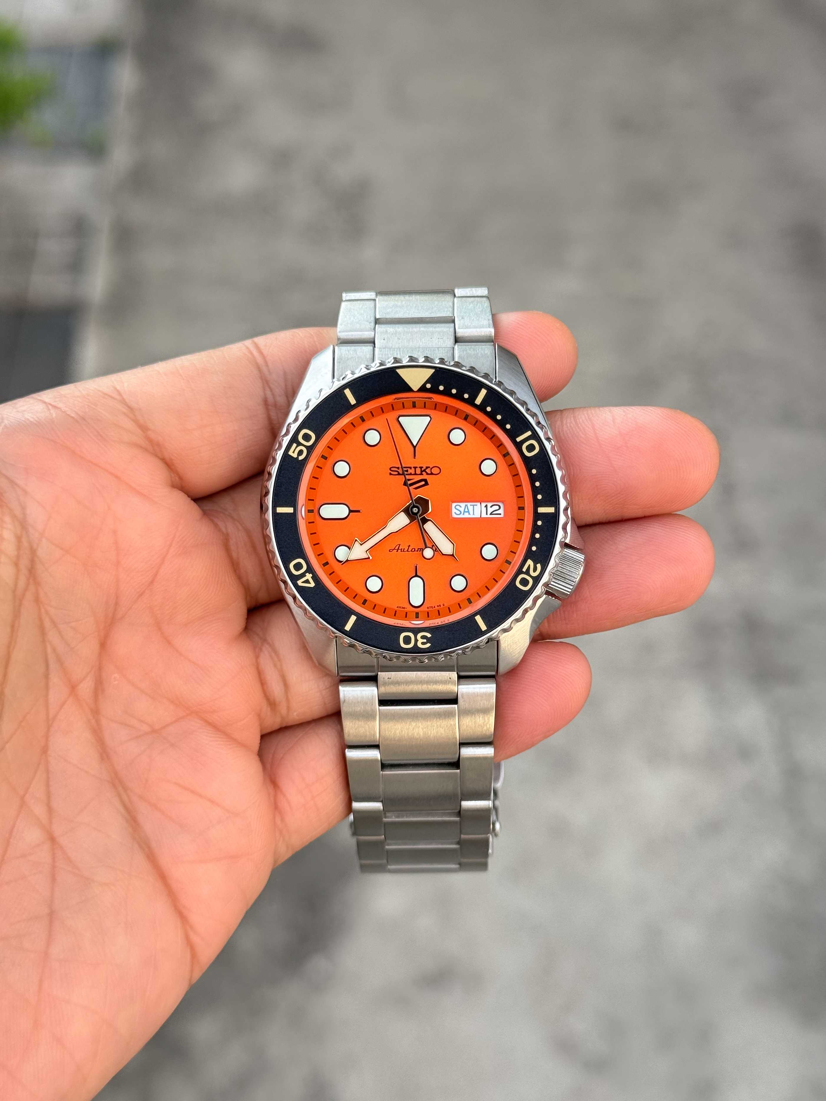 Seiko 5 Sport Automatic Day-Date King Size