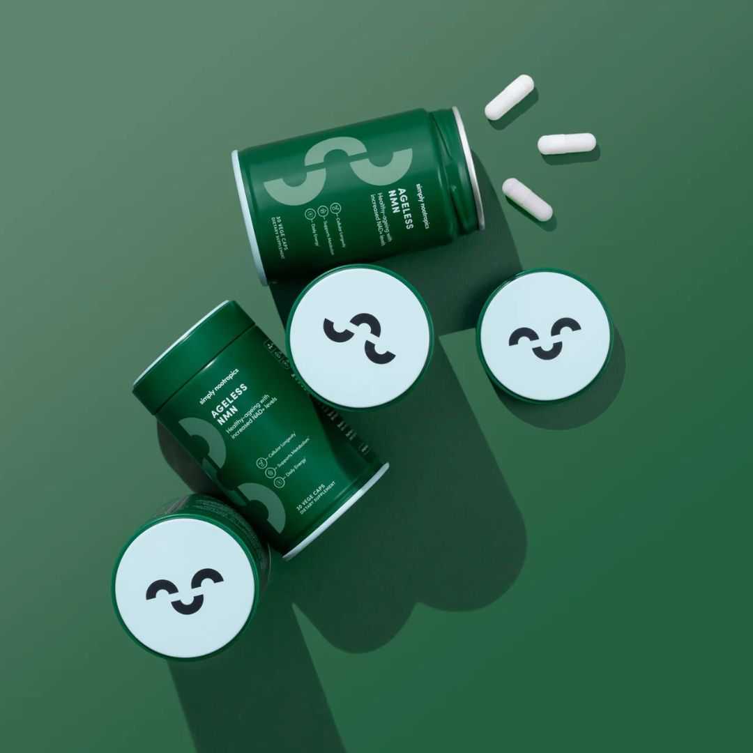 Simply Nootropics NMN for NAD+ ขนาด 60 Capsules จากอเมริกา พร้อมส่ง