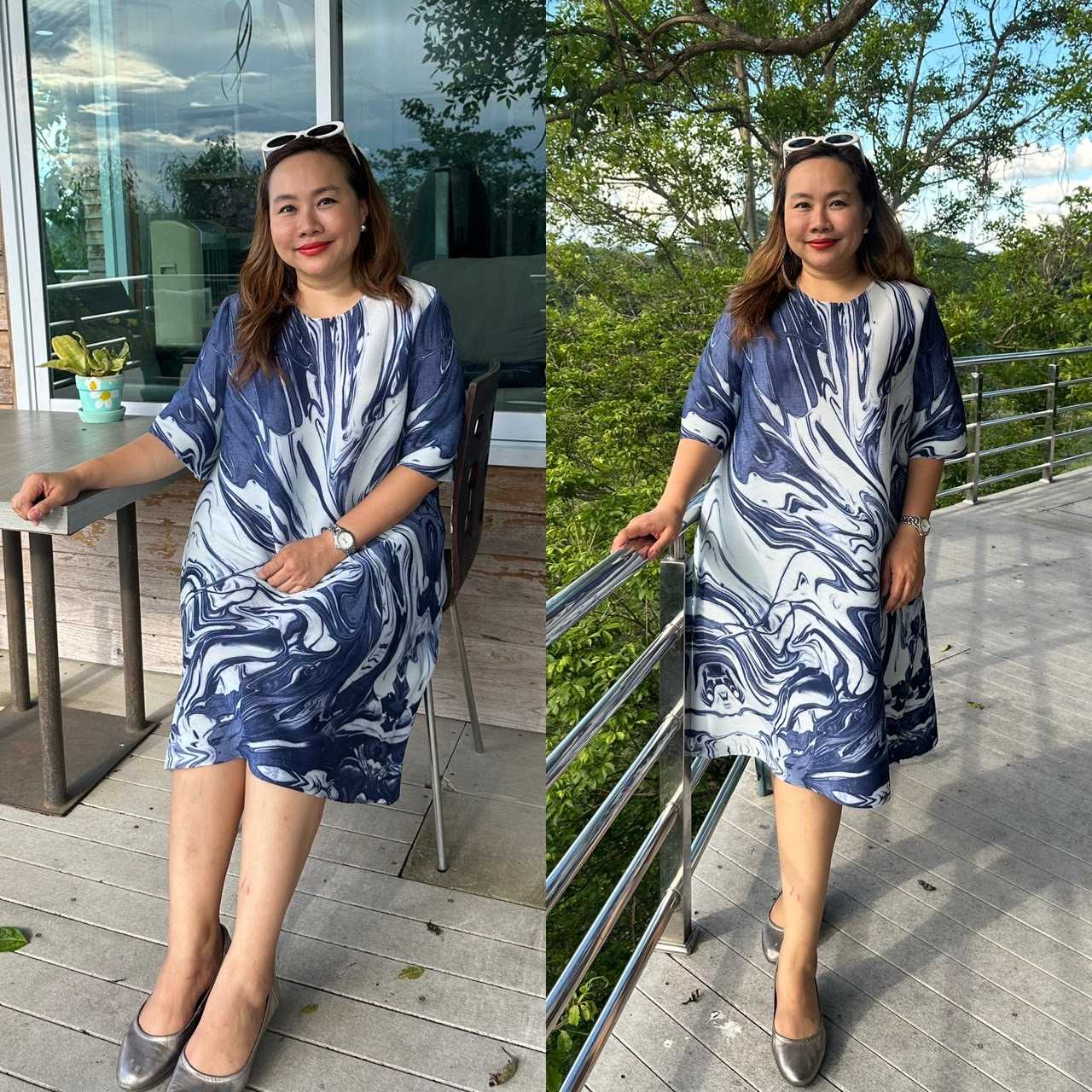 Pleatbynisa เสื้ออัดพลีท A746 เนื้อผ้าPolyester100%