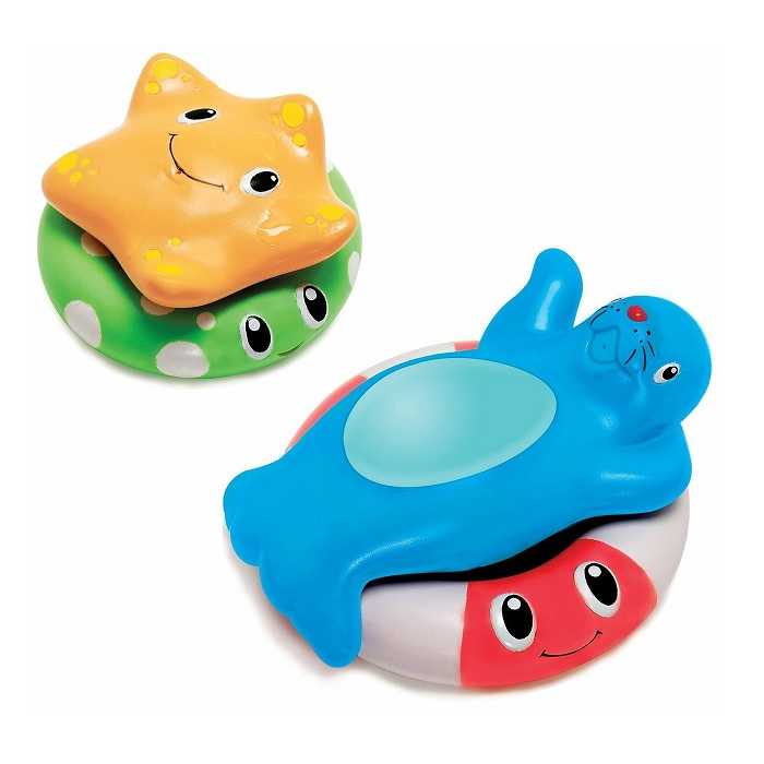 #ของเล่นในน้ำ Munckin : MNK26969# Float and Stack Buddies