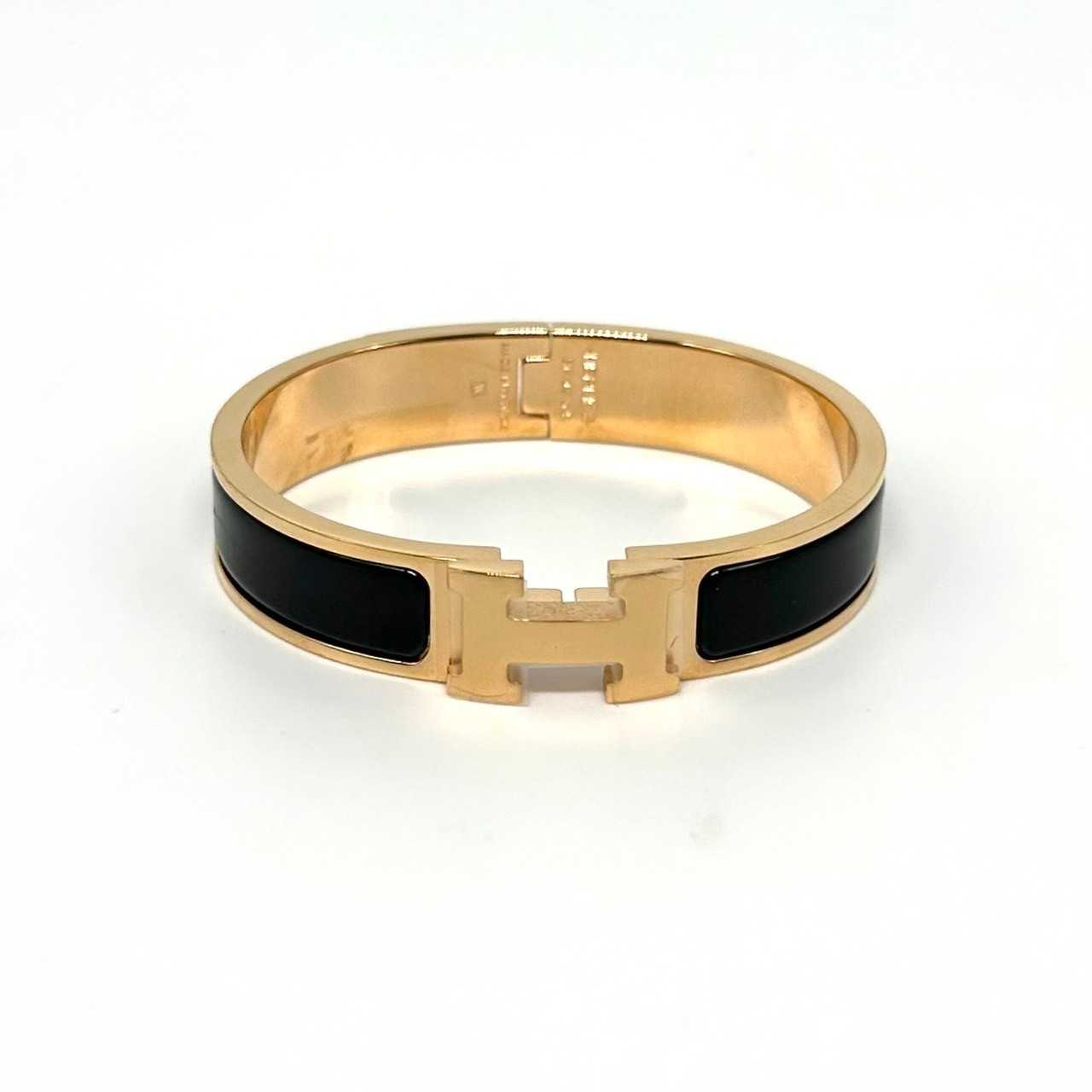 New Hermes clic clac h pm noir rghw