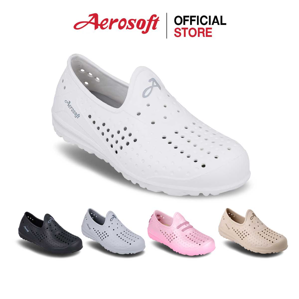 Aerosoft (แอโร่ซอฟ) รองเท้าแบบสวม รุ่น Air Walk (SN9310)