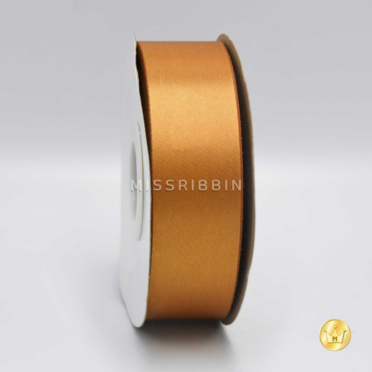 ริบบิ้นผ้าต่วน (สี 903) ม้วนยาว 50/200หลา ขนาด 12 15 21 30 40 50 60มม.
