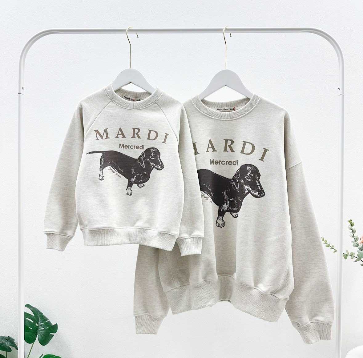 พร้อมส่ง Mardi DDanji Sweatshirt ( Oatmeal/Beige )