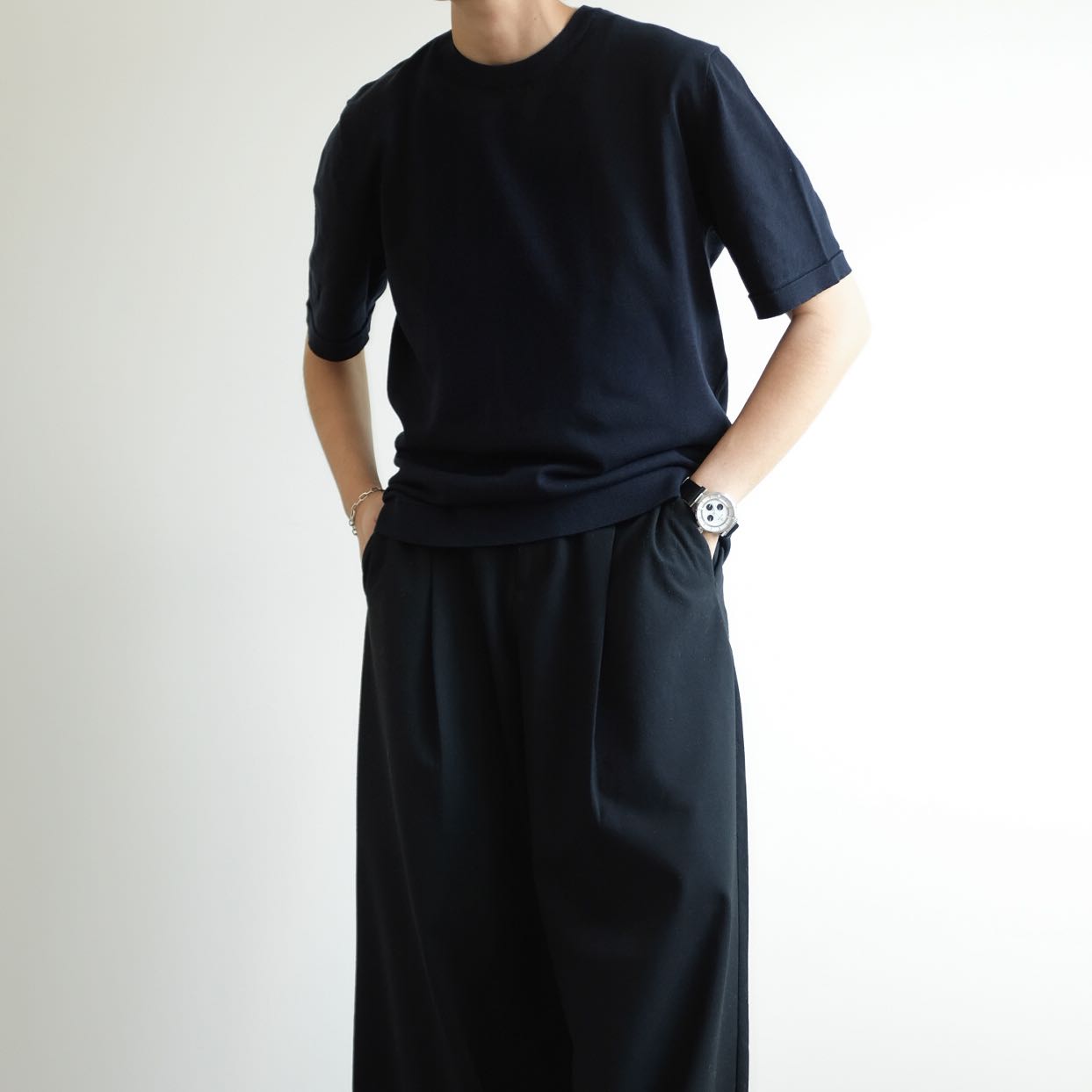 ZIOZIA  Knits Cotton Oversized Tees