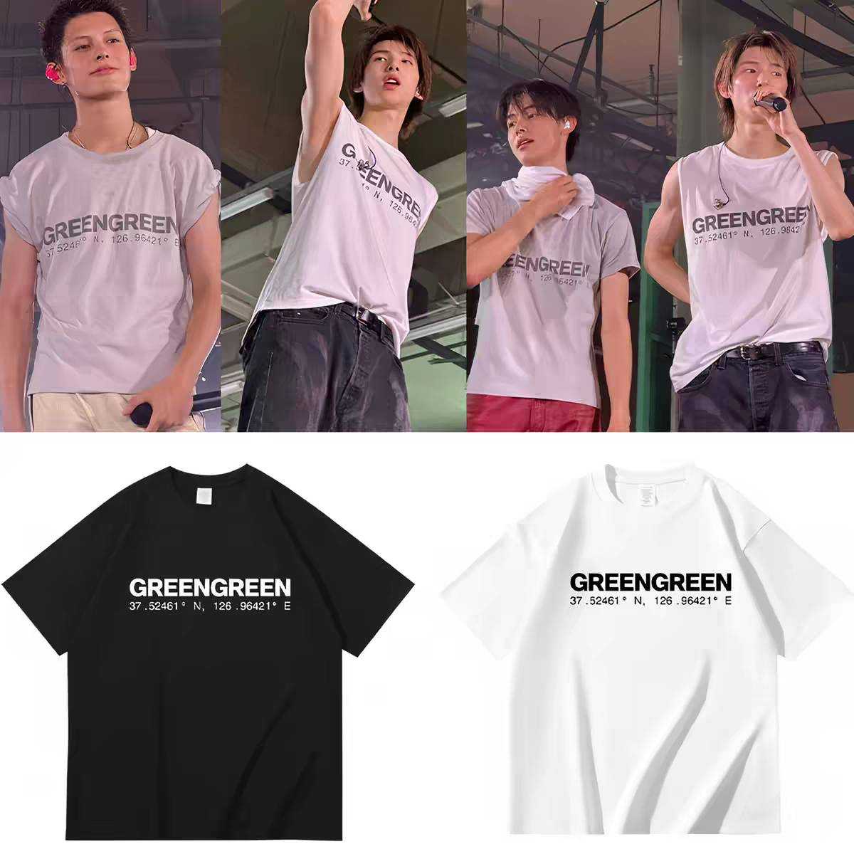 Pre-Order | เสื้อยืดแฟนเมด CORTIS : GREENGREEN Release Party