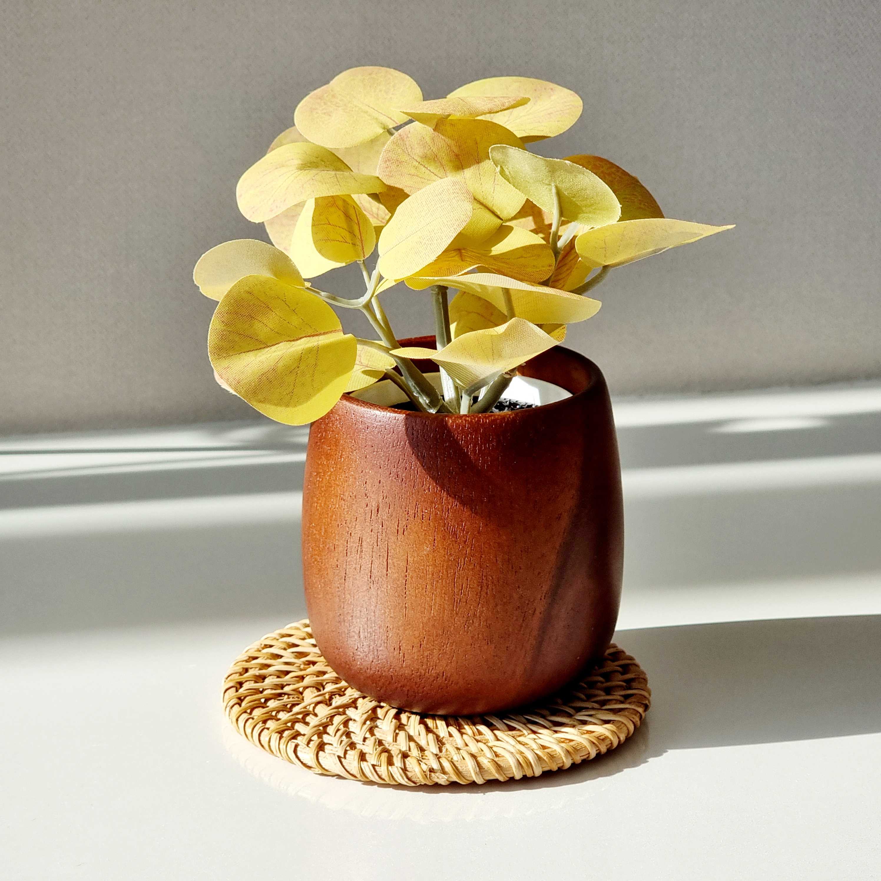 Artificial Tree: ต้นใบทองประดิษฐ์พร้อมกระถางไม้