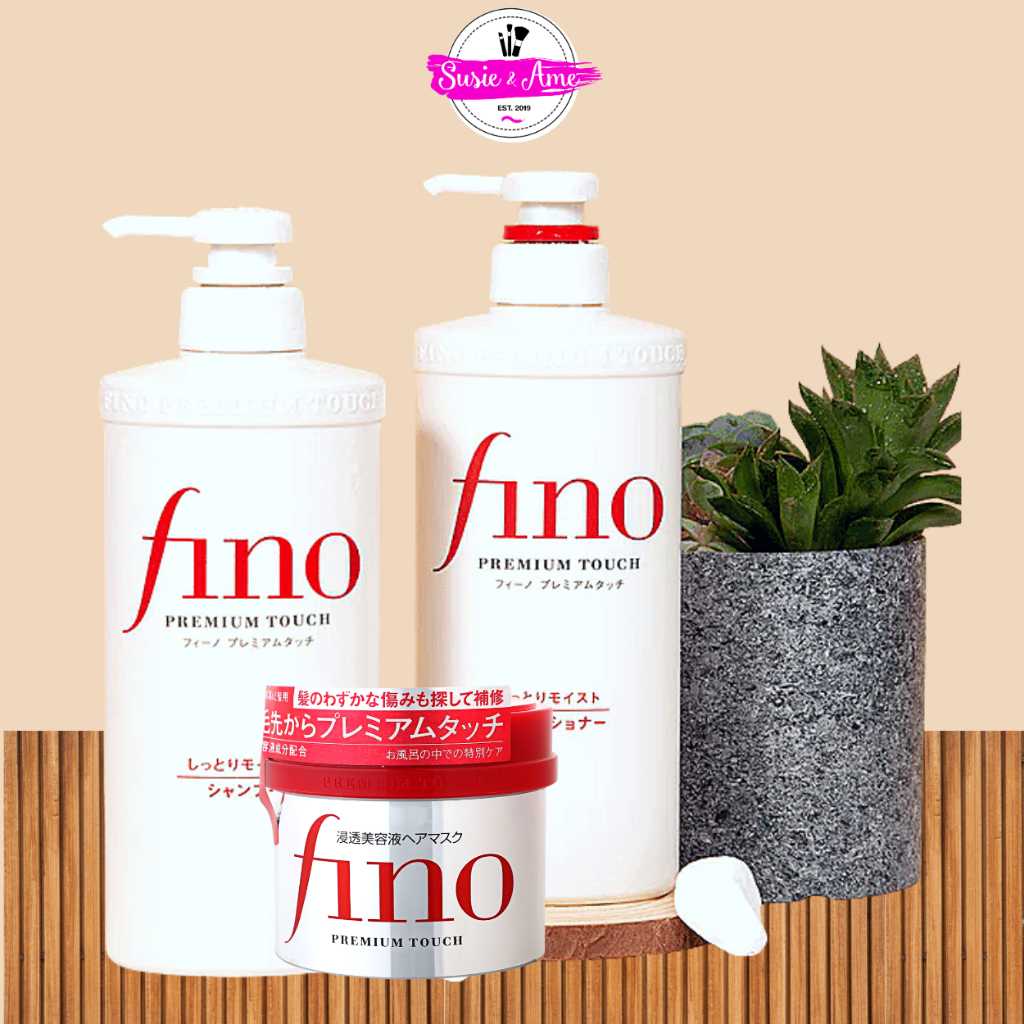 Shiseido Fino Premium Touch Hair Shampoo / Conditioner 550ml / Hair Mask ชิเซโด้