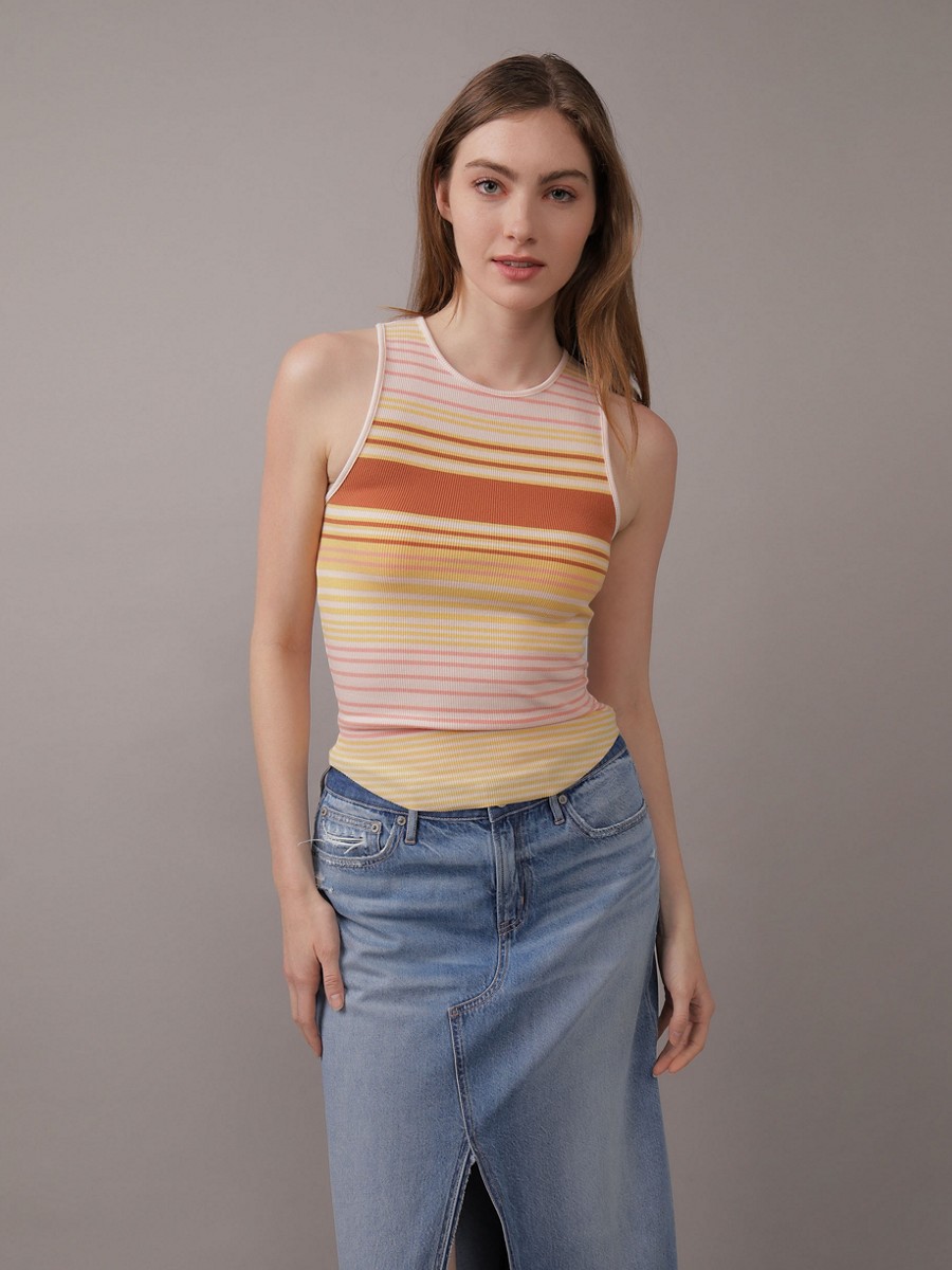 เสื้อ ผู้หญิง 5942 NEW BASIC TANK STRIPES ( 036-5942-900 )