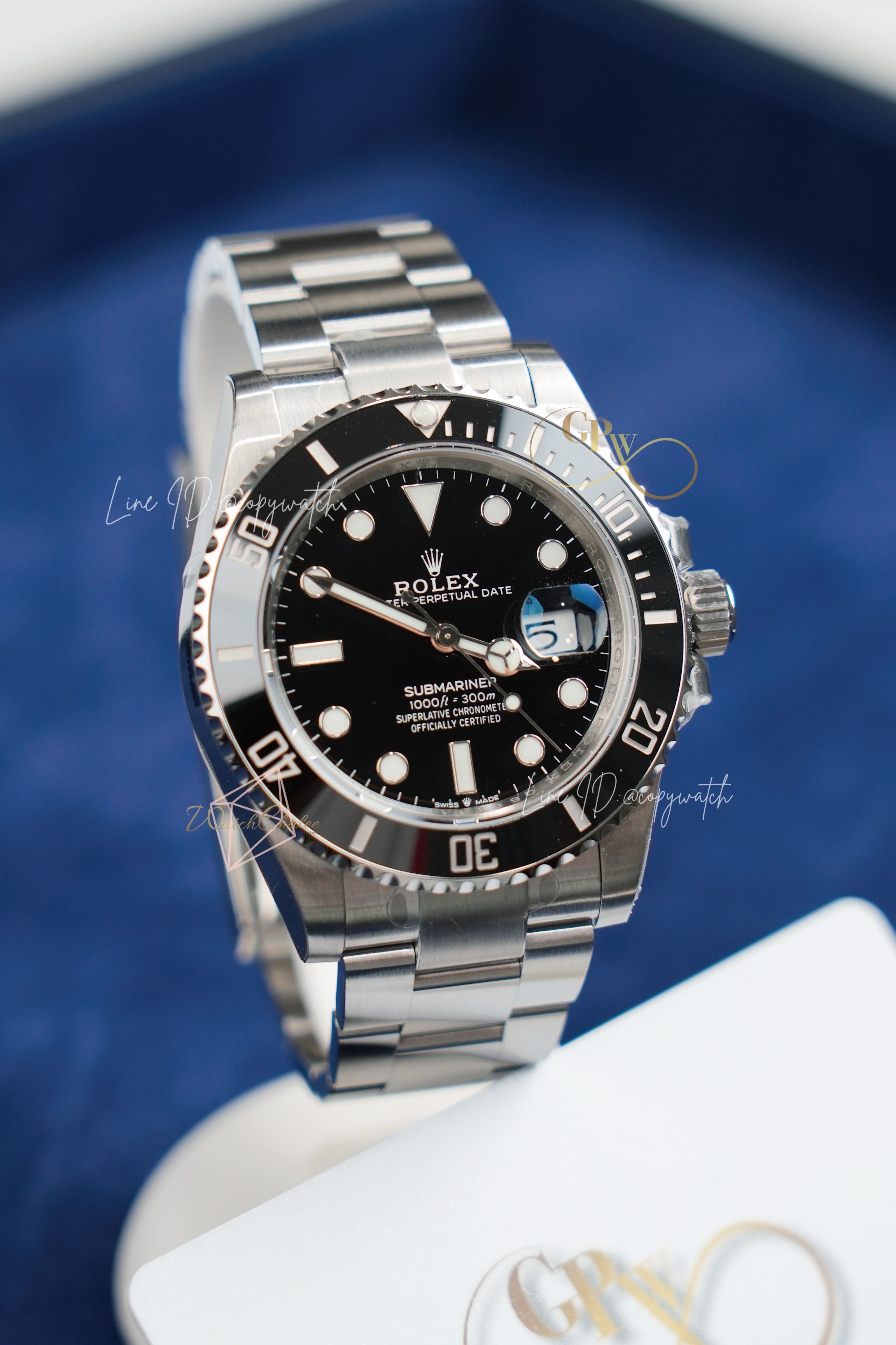 Rolex Submariner Date 41 mm. automatic swiss movement