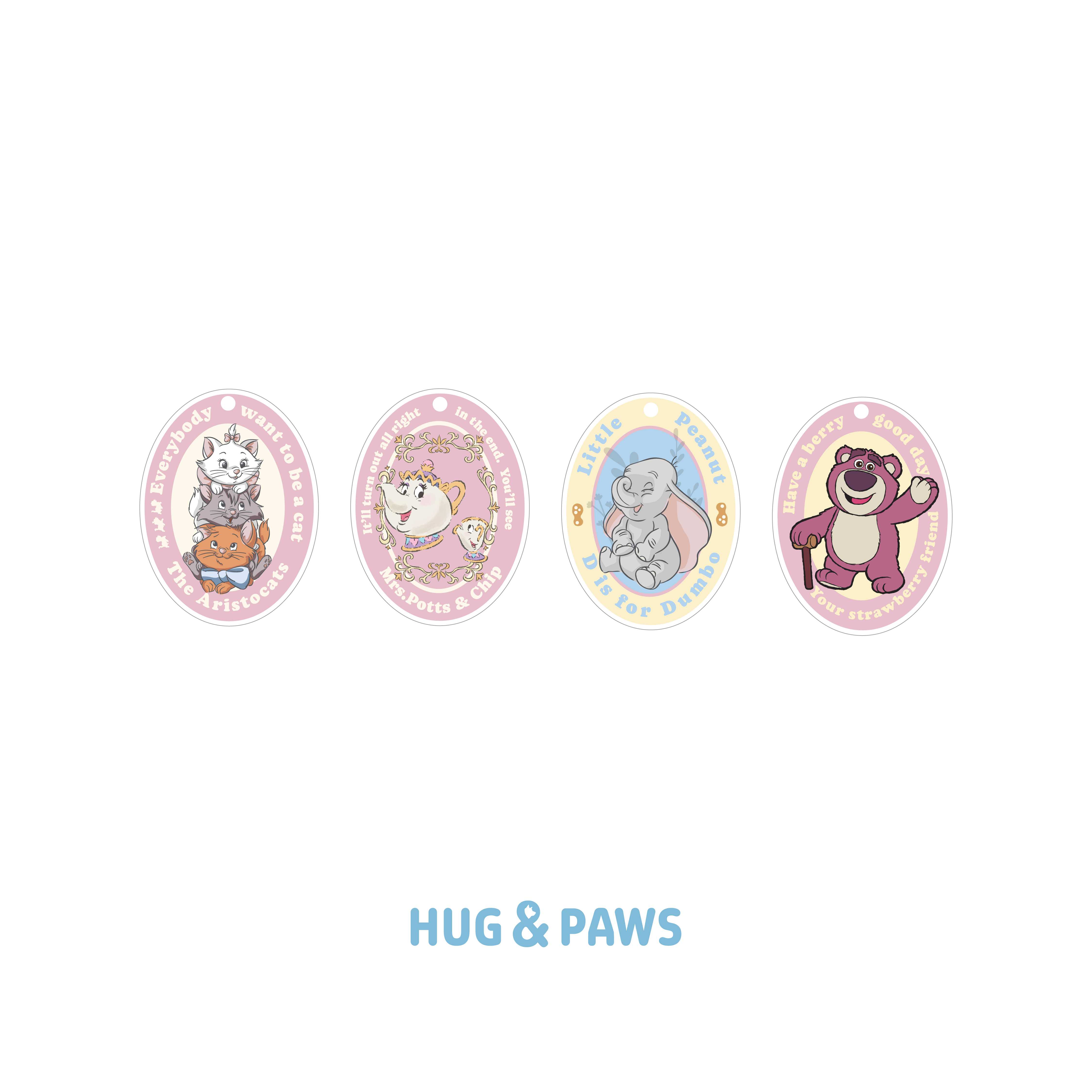 Disney | RAVIPA Oval Keyring พวงกุญแจทรง Oval